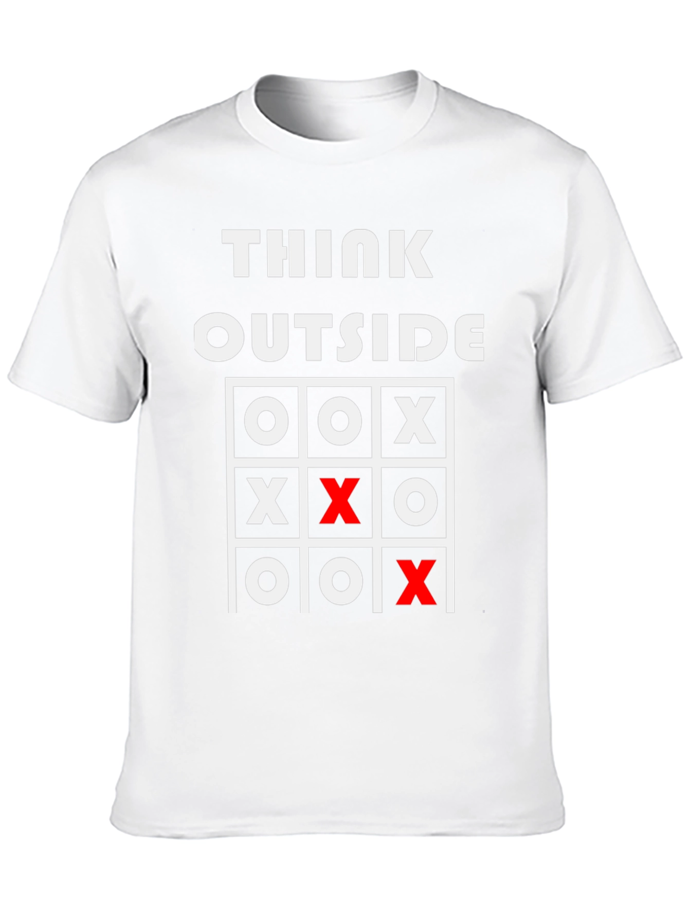 Think Outside T-Shirt Tic-Tac-Toe Game