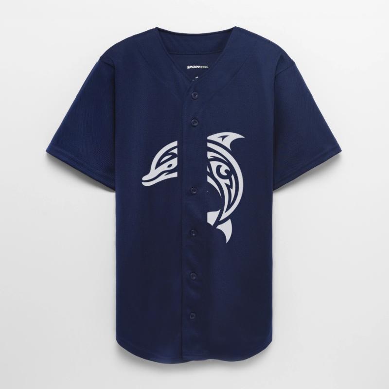 Jumping Little Baby Tattoo Dolphin