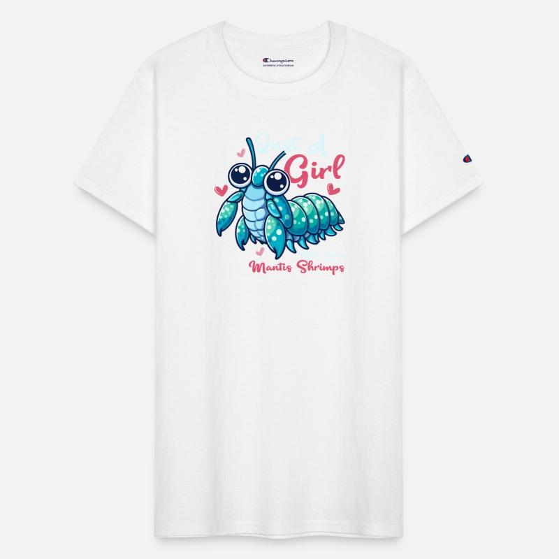 Just A Girl Who Loves Mantis Shrimps Shrimp Lover