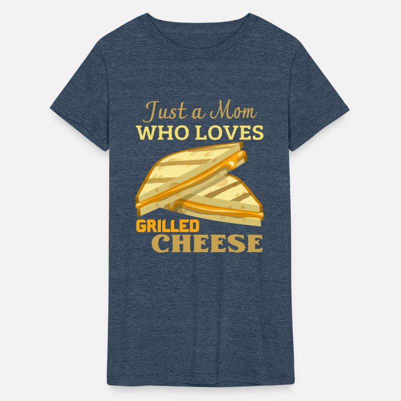 Just A Mom Who Loves Grilled Cheese Funny Sandwich