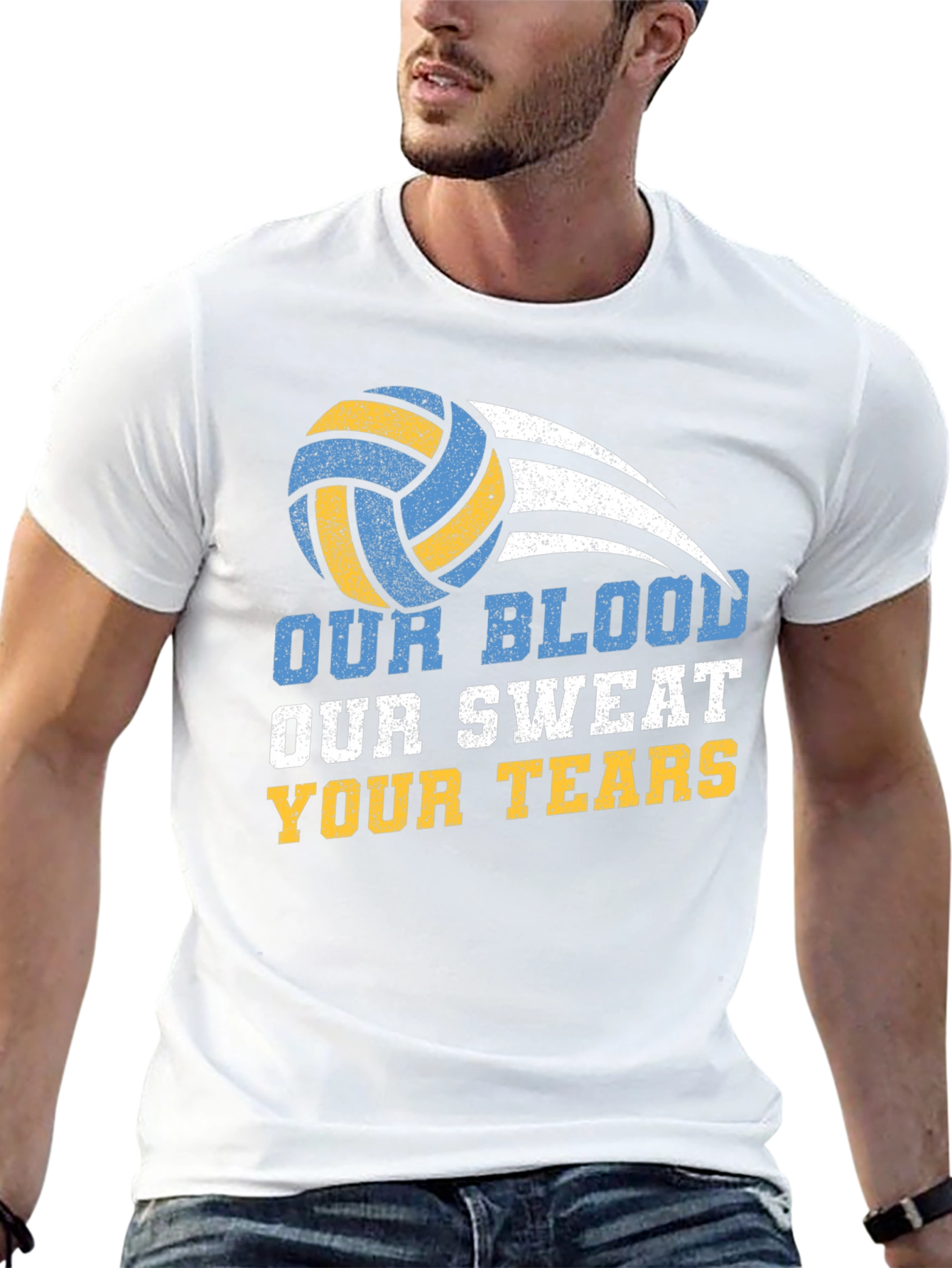 Volleyball T-Shirt - Our Blood Sweat Your Tears