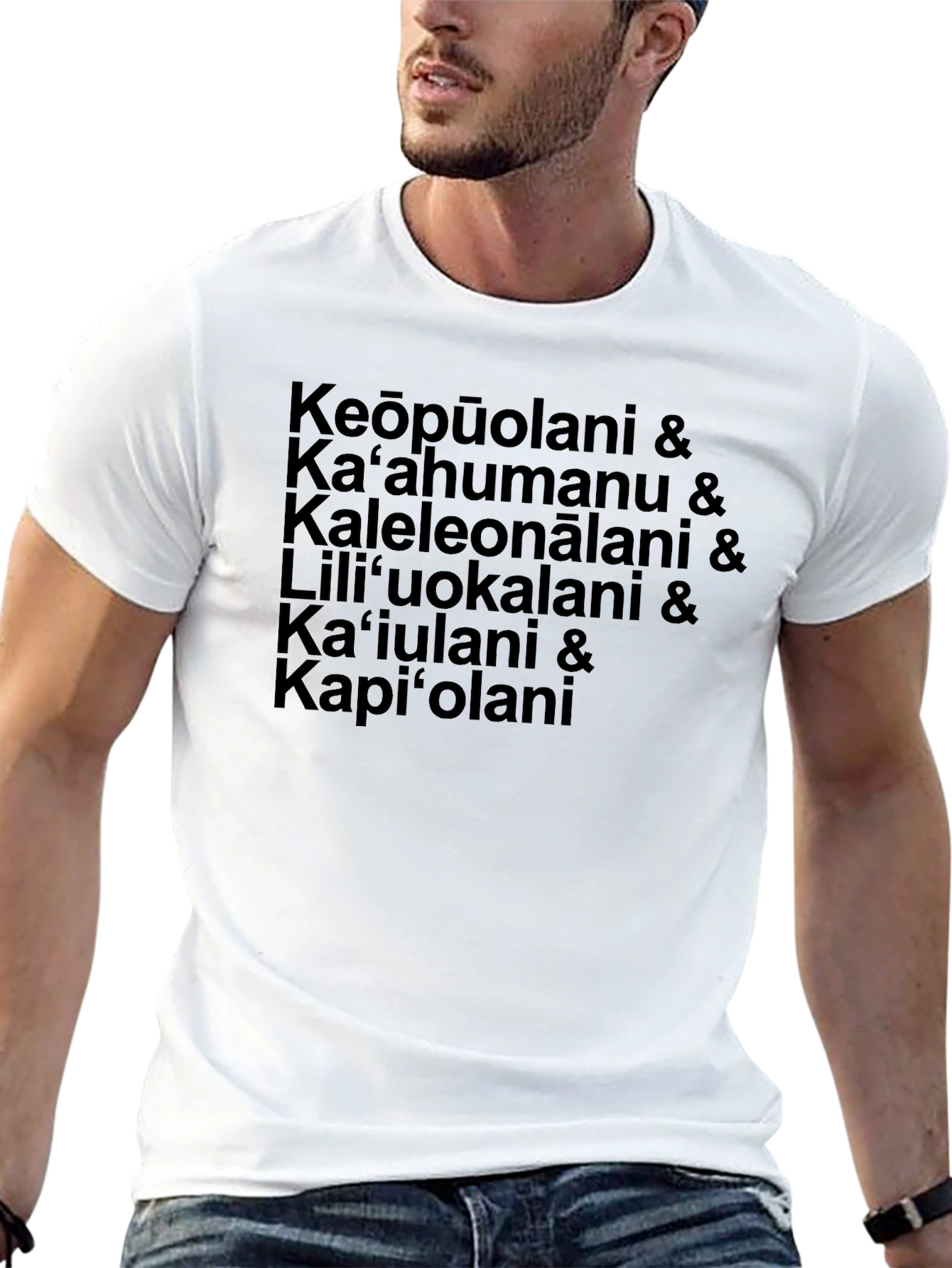 Queen Names Black T-Shirt