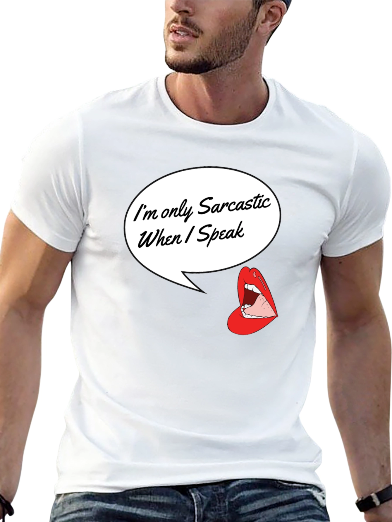 Sarcastic When I Speak Graphic Tee