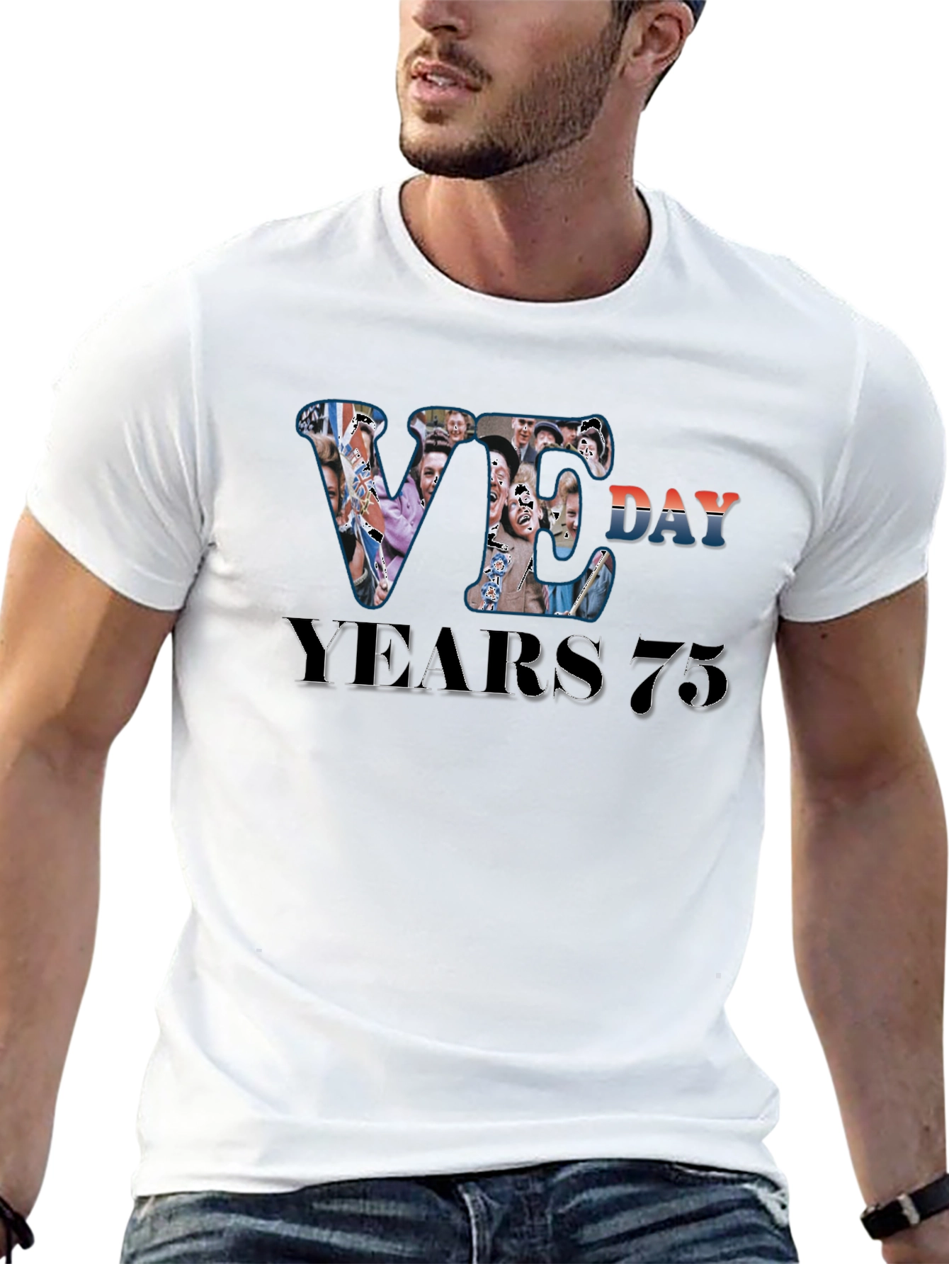 VE Day 75 Years Graphic Tee