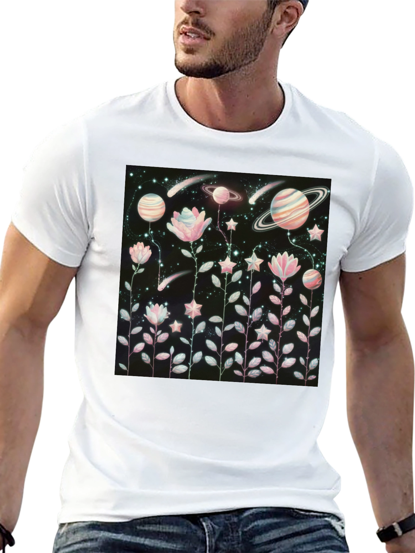 Cosmic Floral T-Shirt