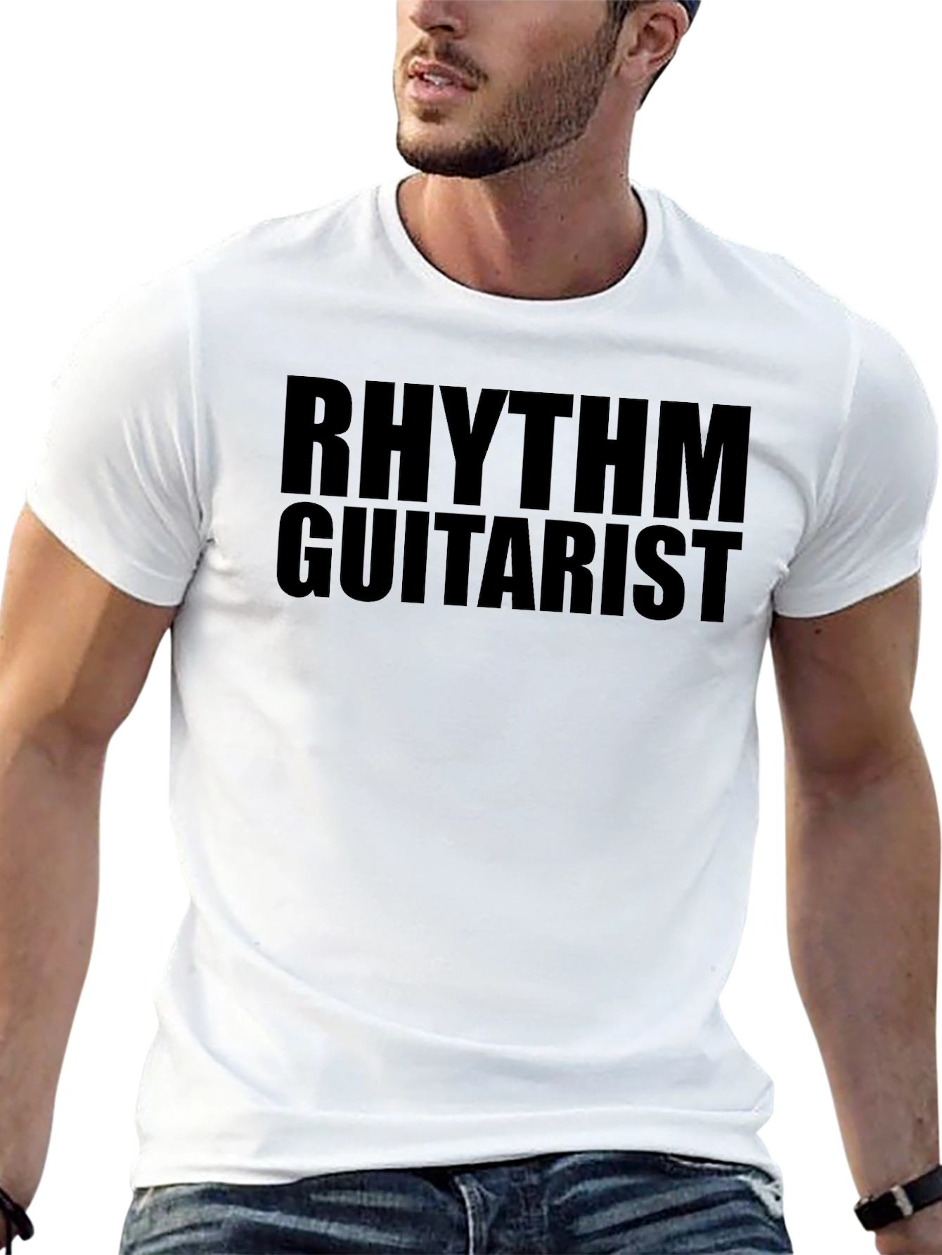 Rhythm Guitarist Graphic Tee - Musicians T-Shirt