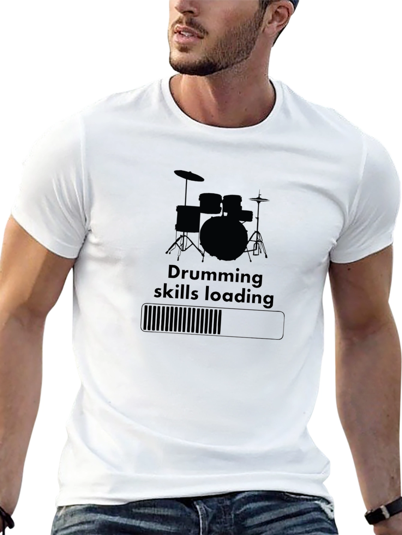 Drumming Skills Loading T-Shirt