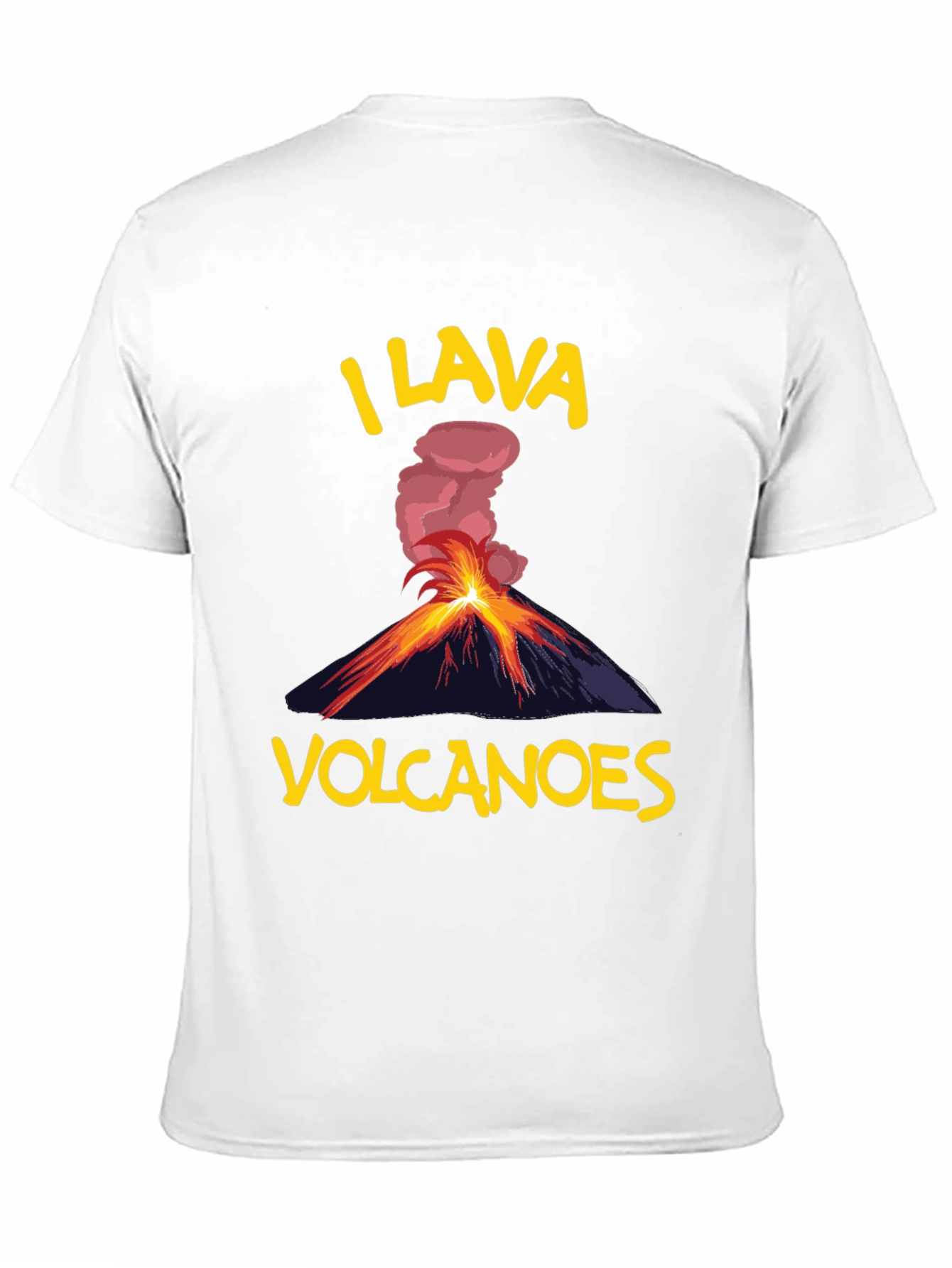 I Lava Volcanoes T-Shirt - Funny Volcano Lover Tee