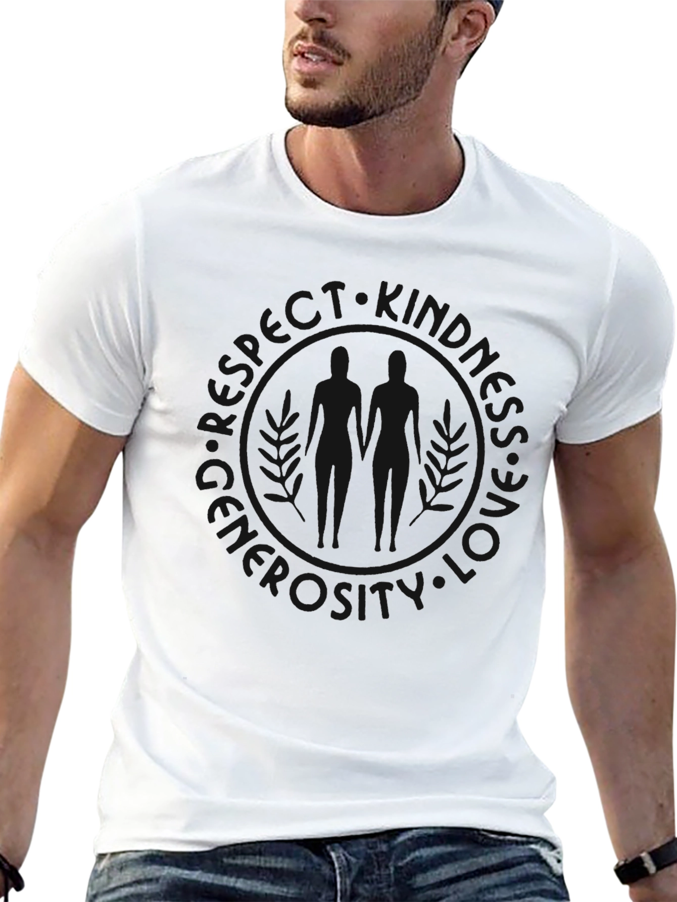 Basic Black Crew Neck T-Shirt