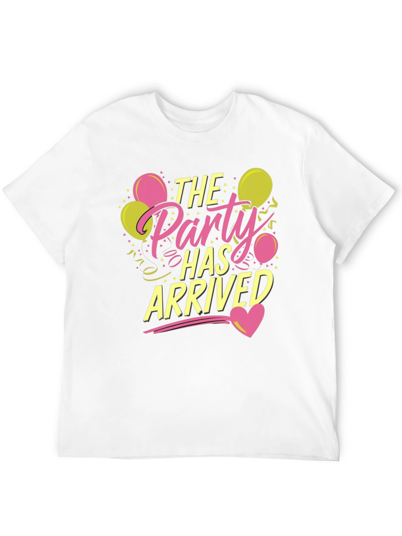 Party Has Arrived Graphic Tee