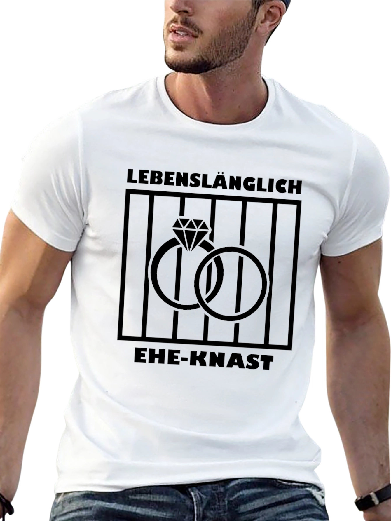 Lifelong Marriage Jail T-Shirt - Funny Wedding Gift