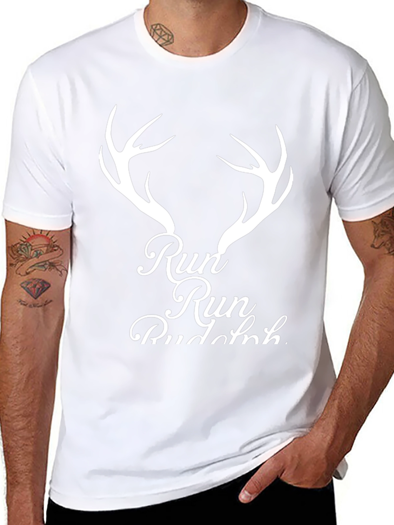 Run Run Rudolph Tee