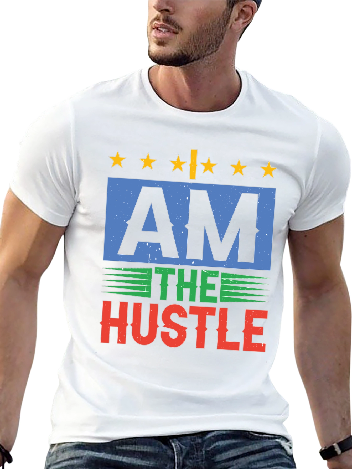 Am The Hustle Graphic T-Shirt