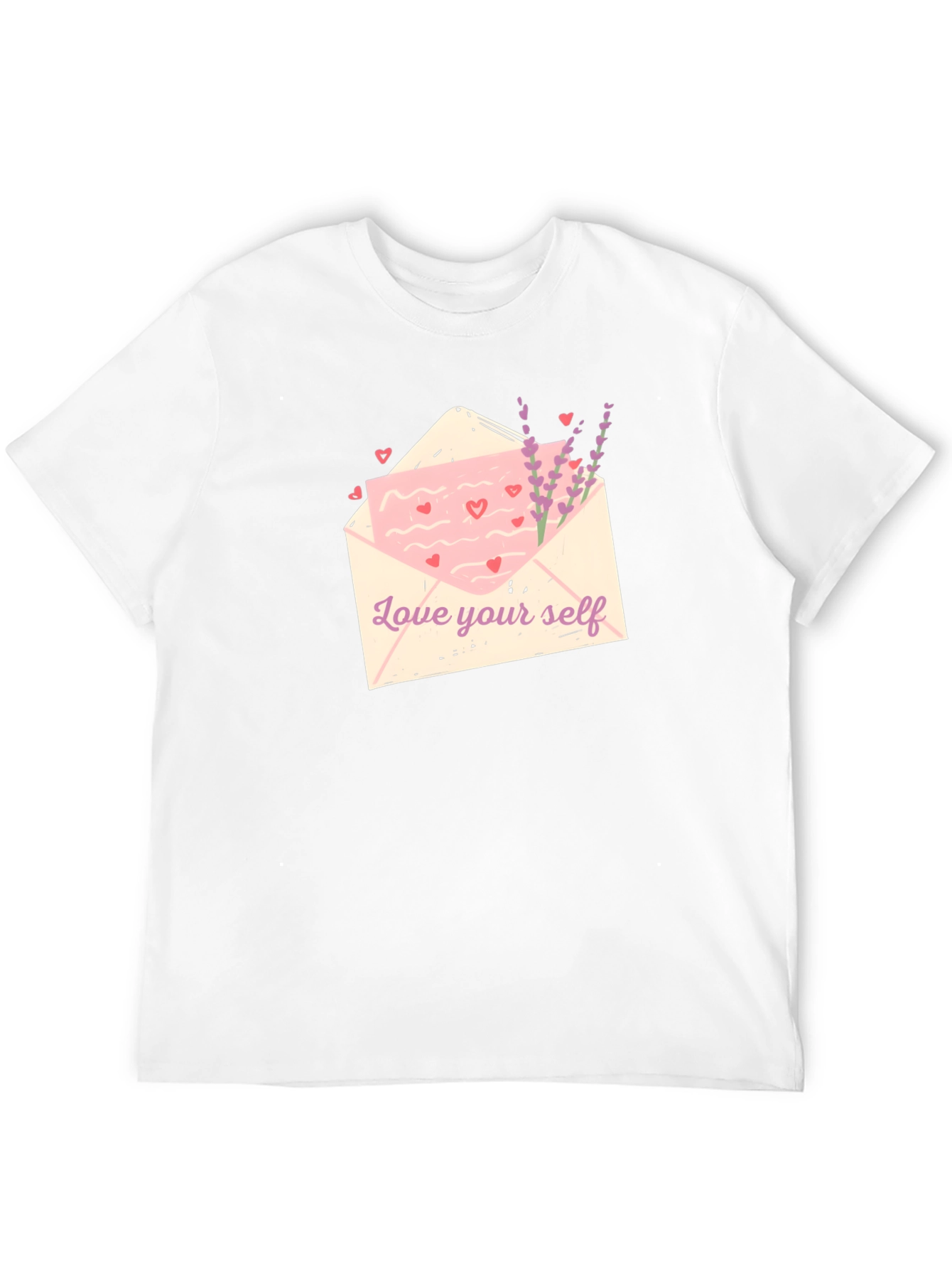 Love Yourself Graphic Tee - Black Cotton