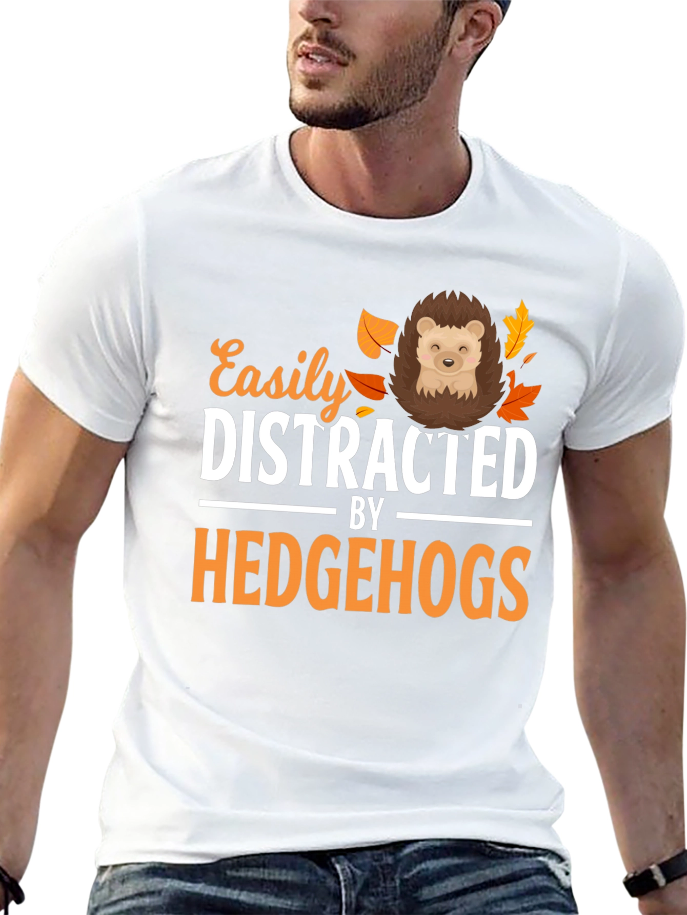Easily Distracted By Hedgehogs T-Shirt