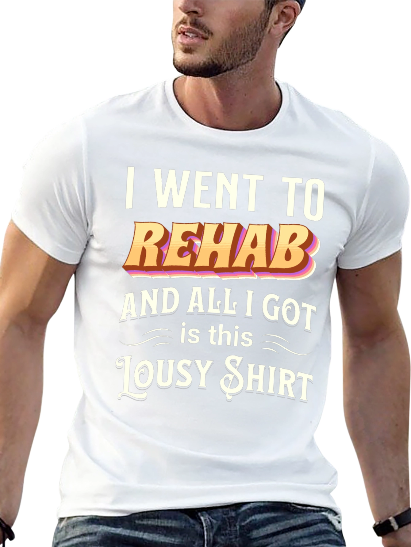 Rehab Lousy Shirt Black T-Shirt