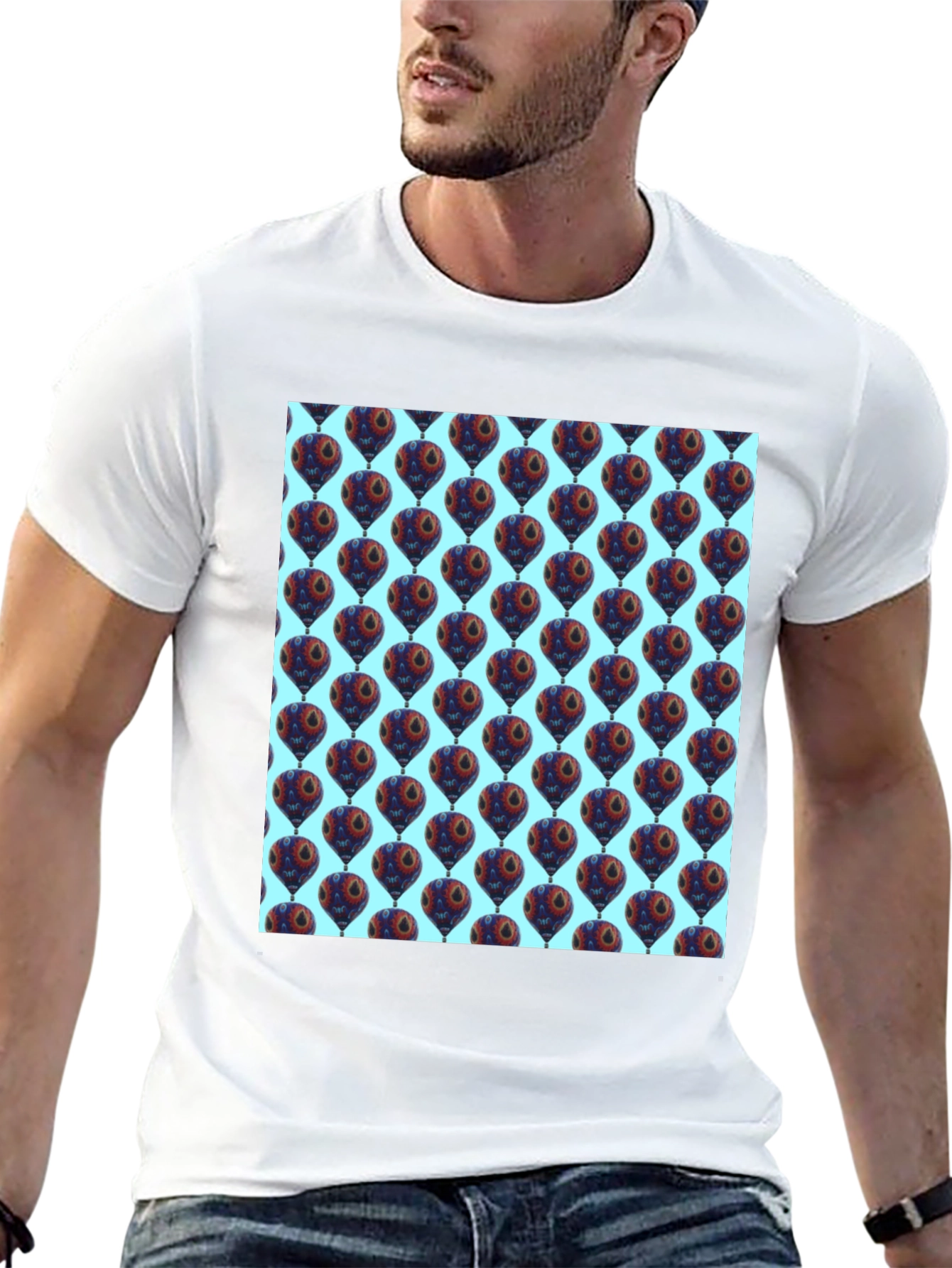 Balloon Print T-Shirt