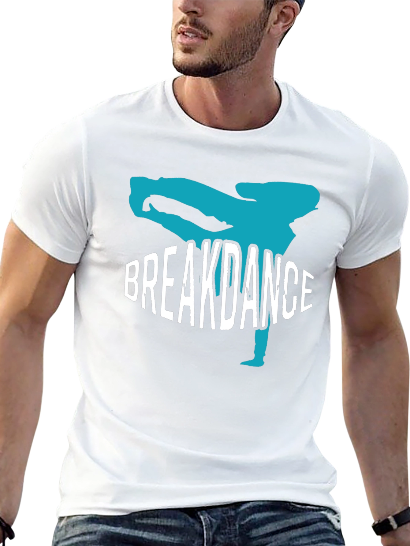 Breakdance Graphic Black T-Shirt