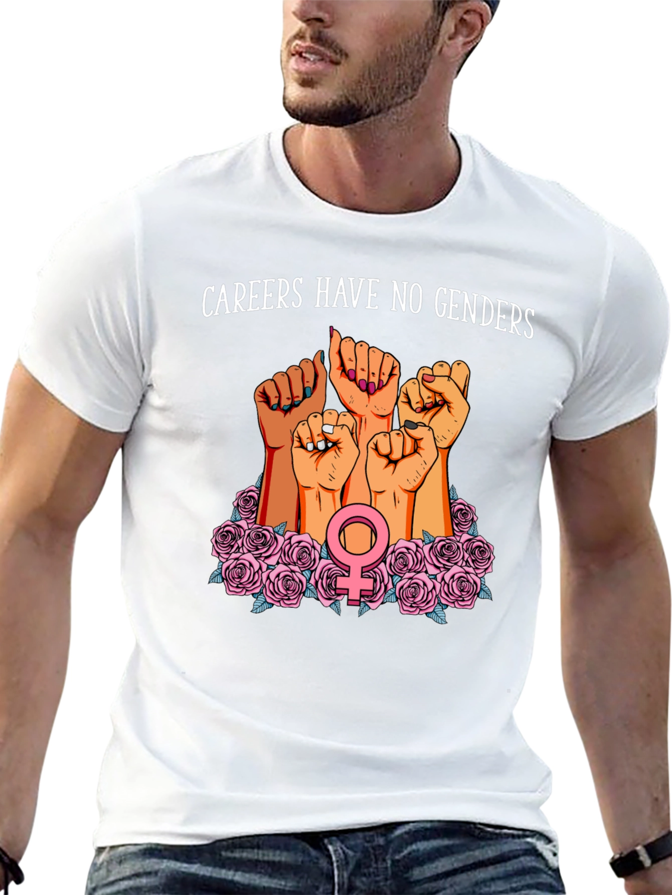 Careers Have No Gender Graphic T-Shirt