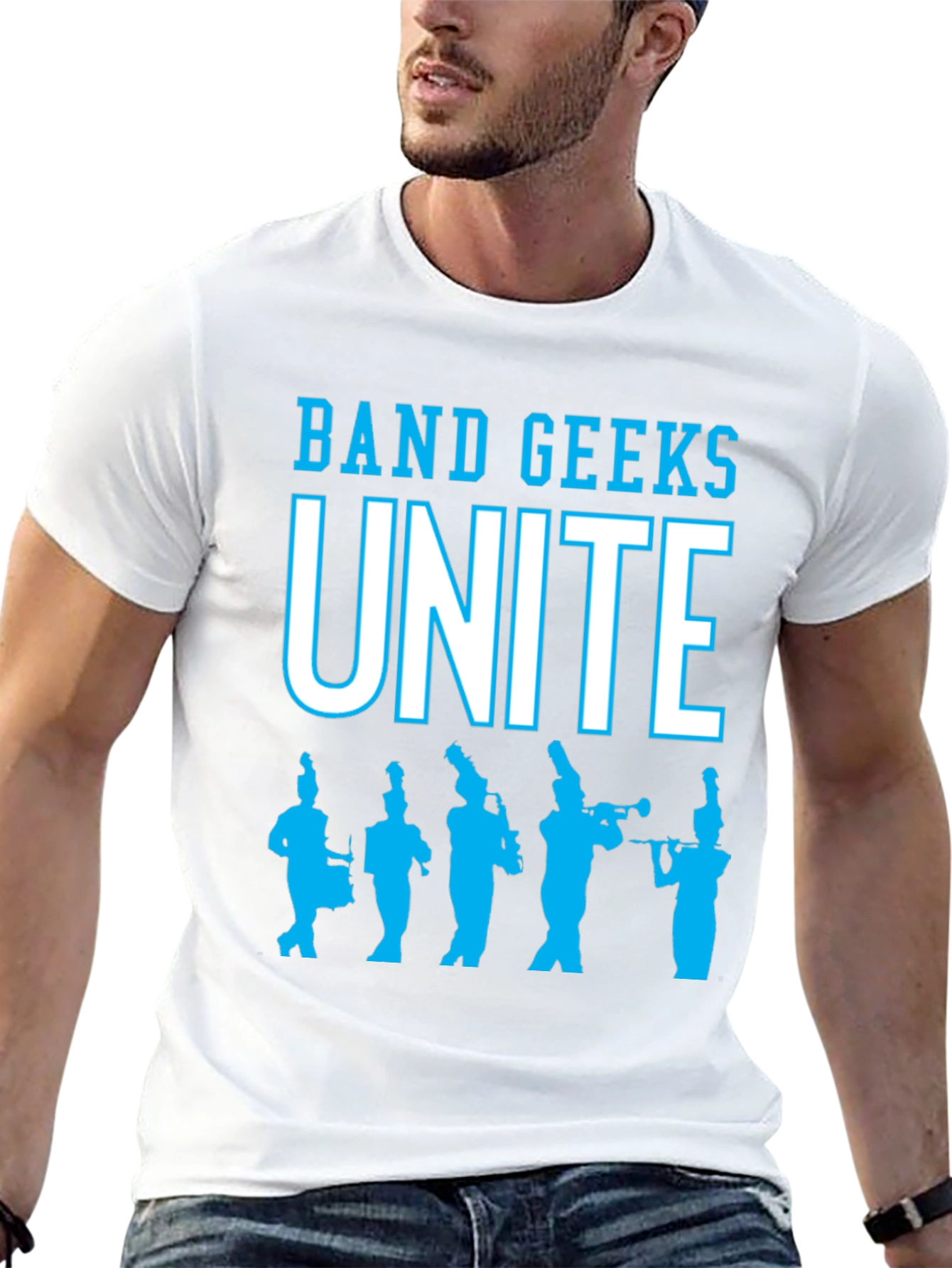 Band Geeks Unite Black T-Shirt
