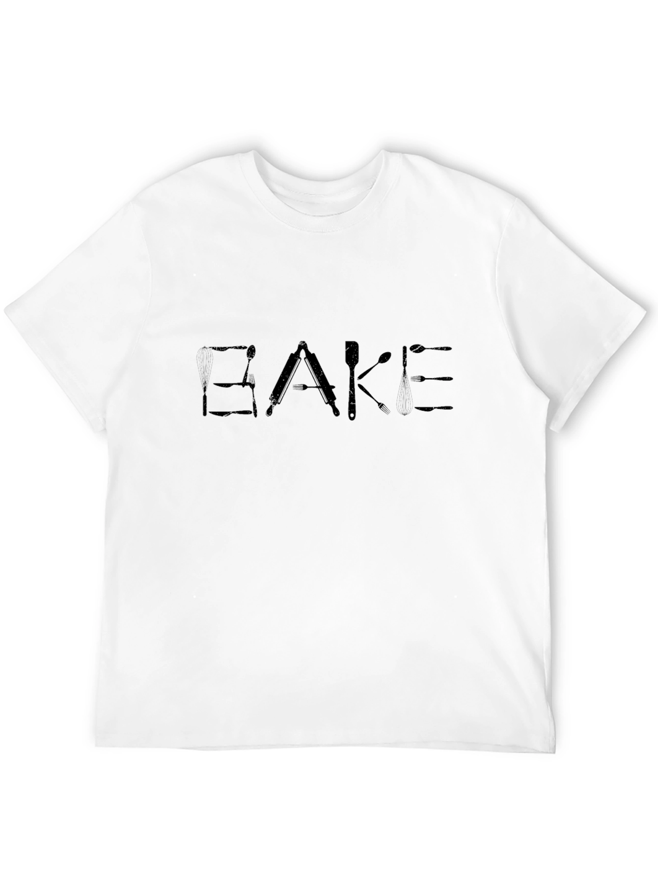 Bakers Tee - Bake Word Design