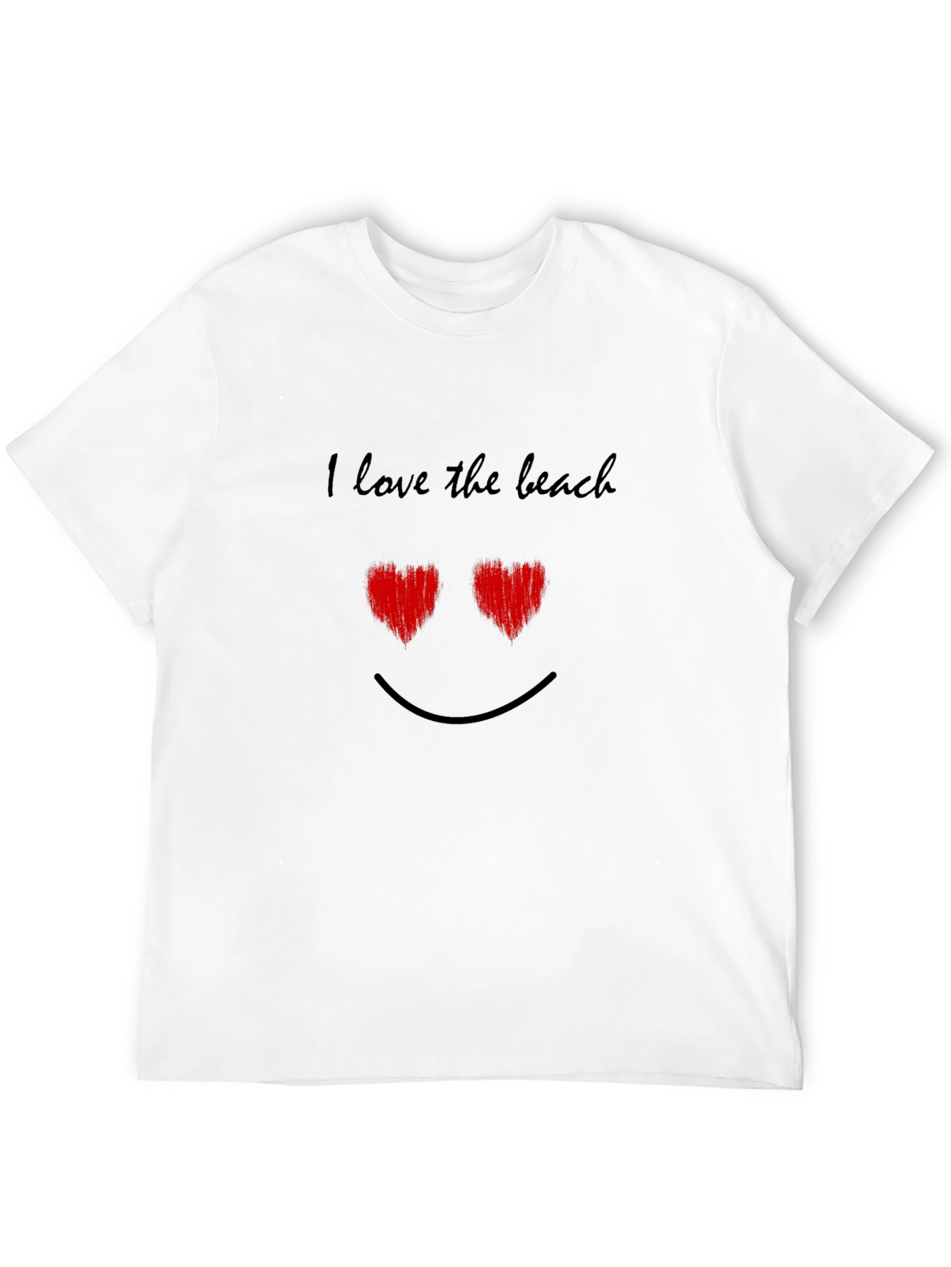 I Love the Beach Graphic Tee