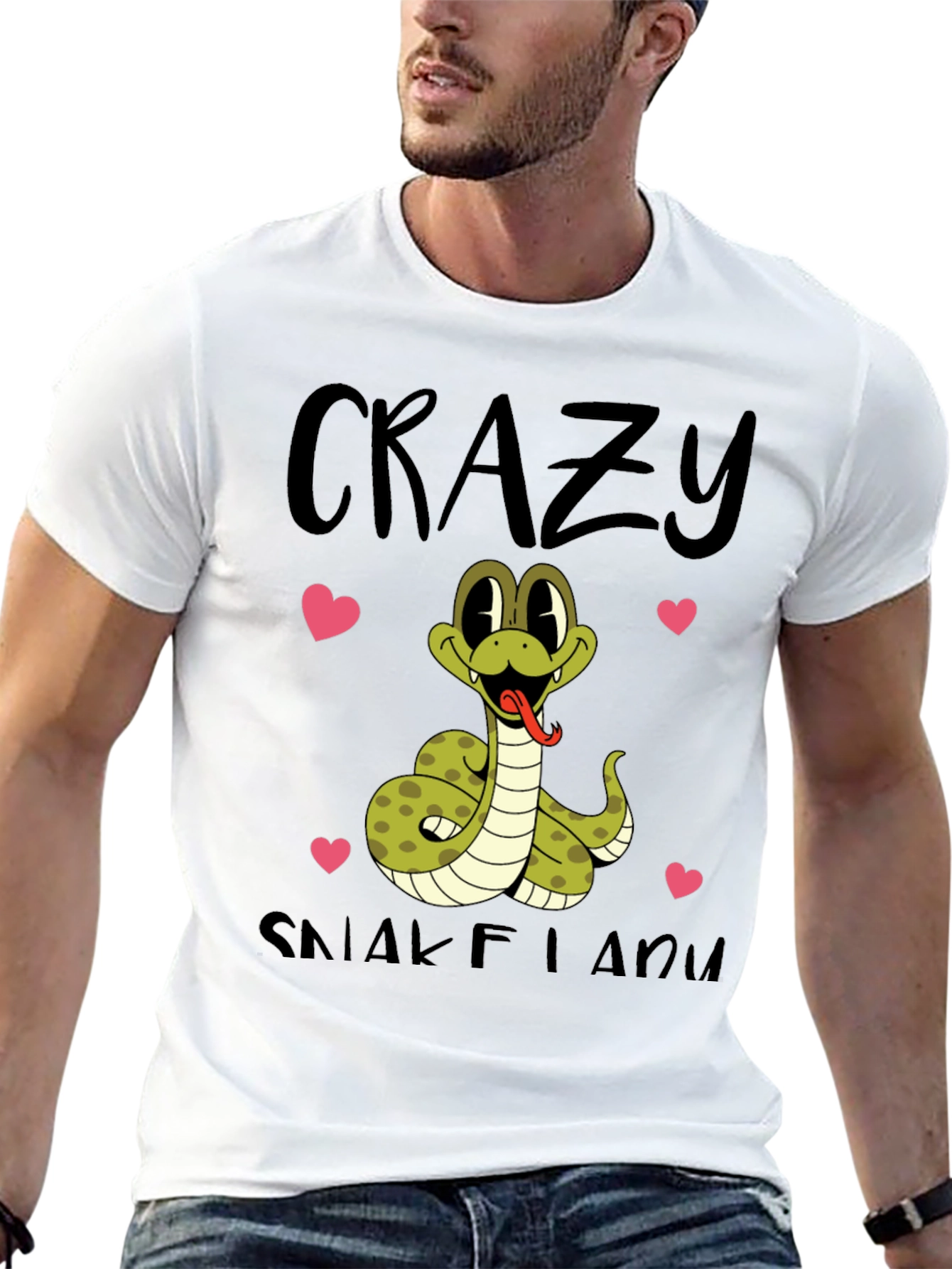 Crazy Snake Lady T-Shirt