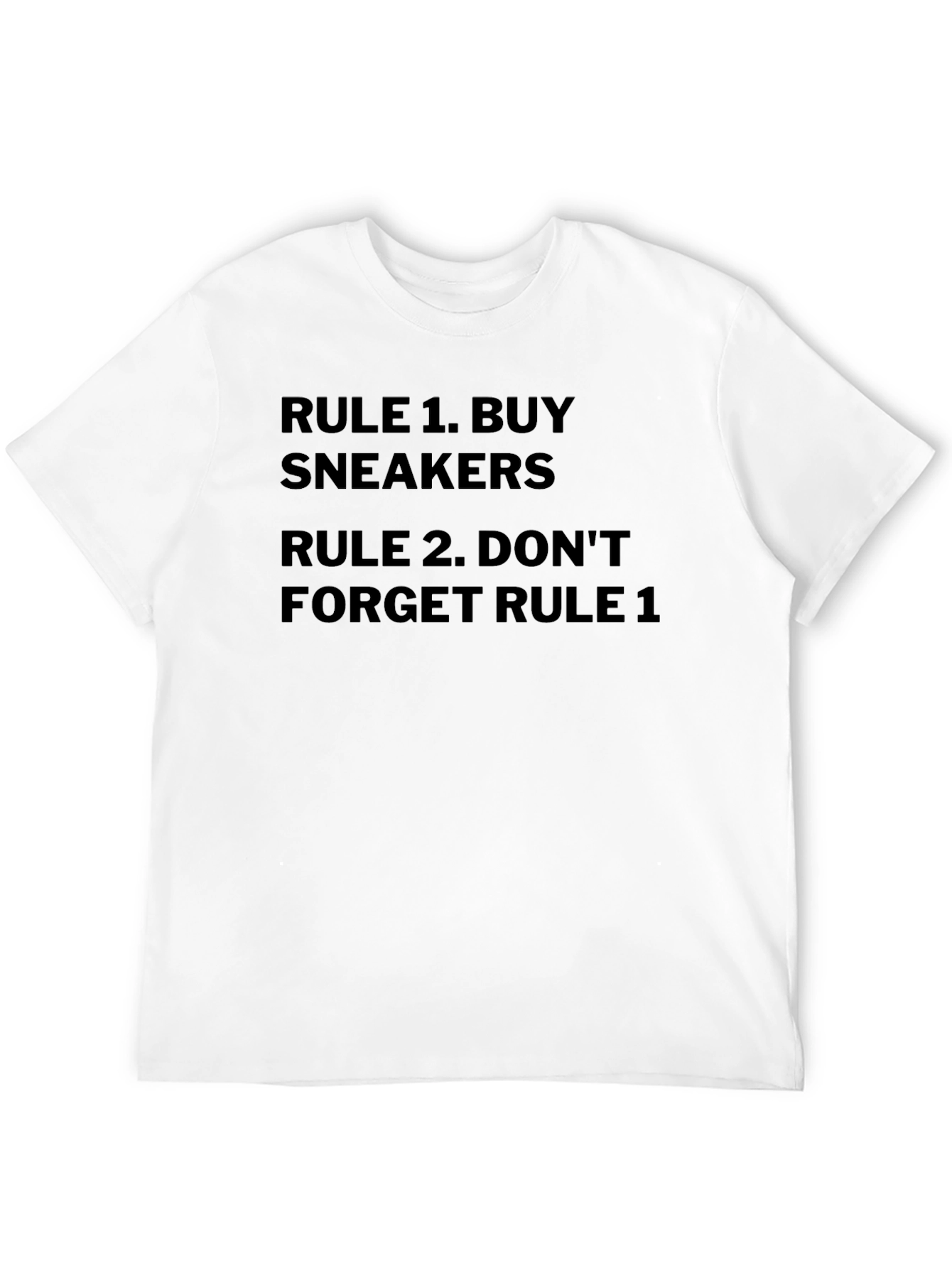 Sneakerhead Rule T-Shirt - Buy Sneakers!