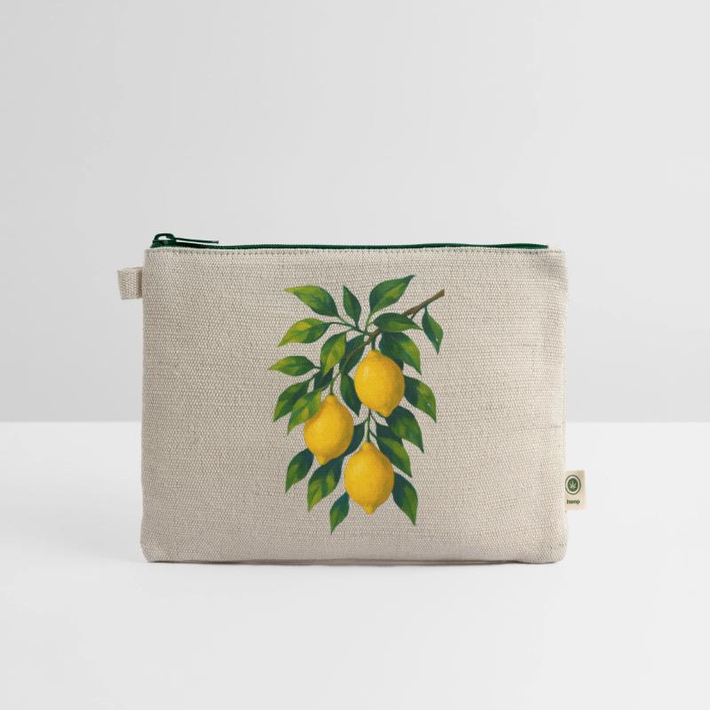 Lemon Branch Watercolor Illustration