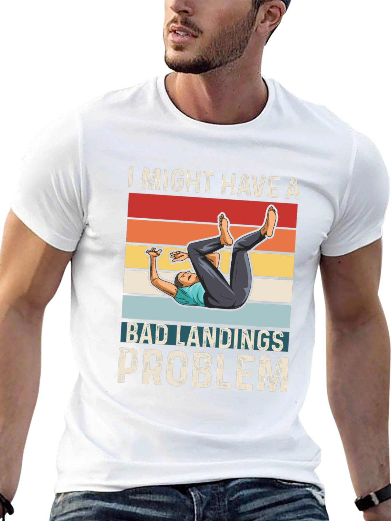 Bad Landings Problem Graphic T-Shirt