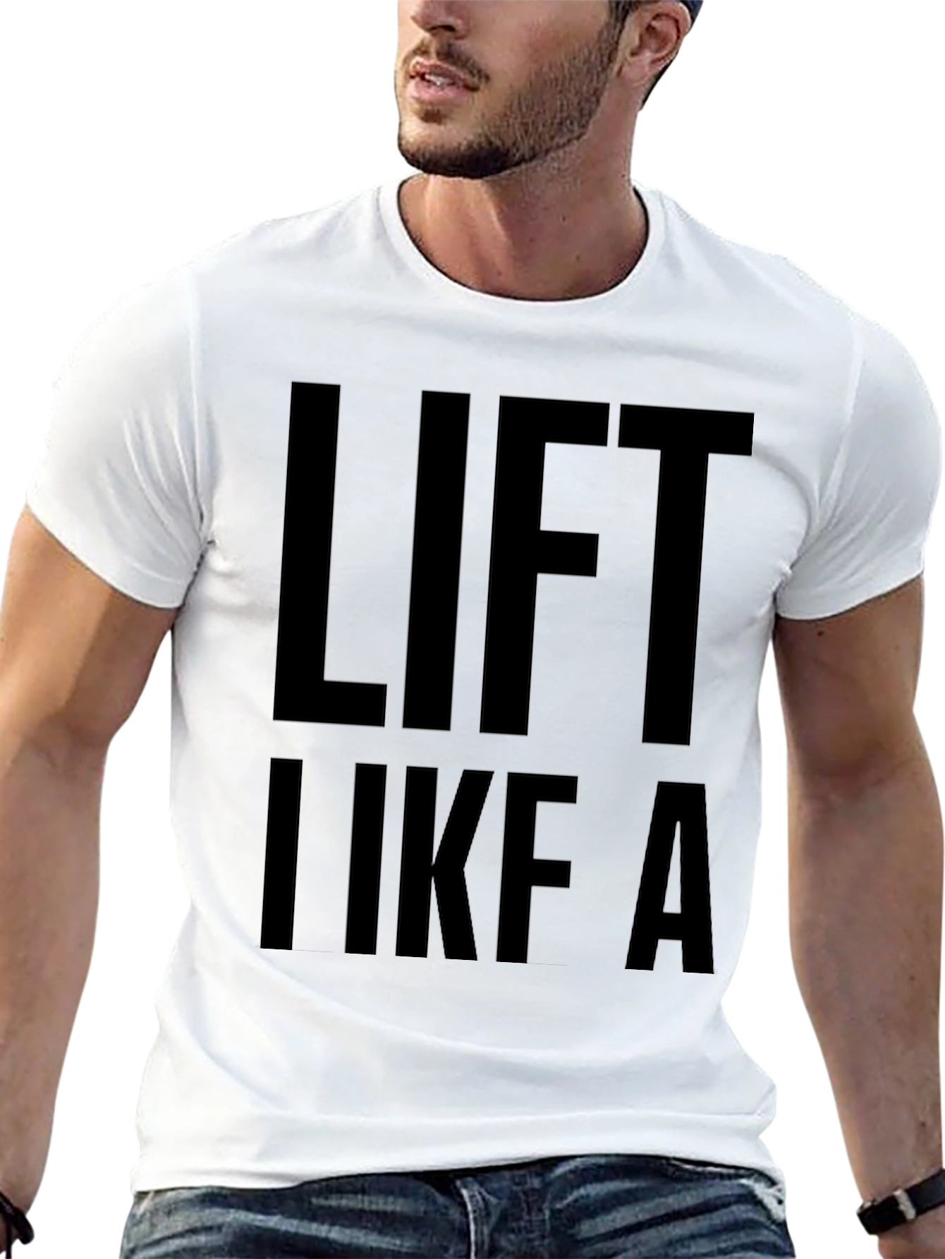 Lift Like a Champ Black T-Shirt