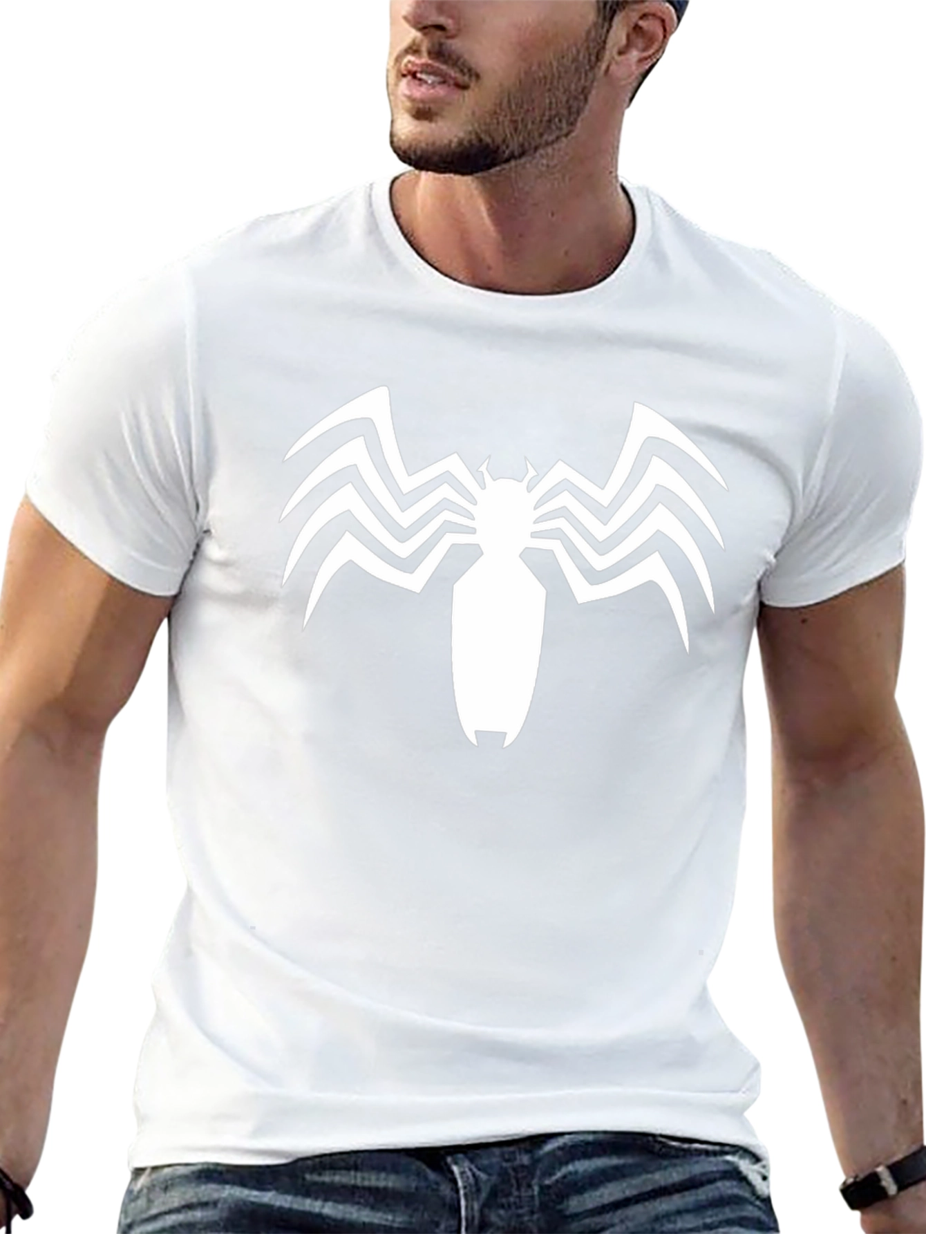Venom Spider-Man Black Graphic Tee
