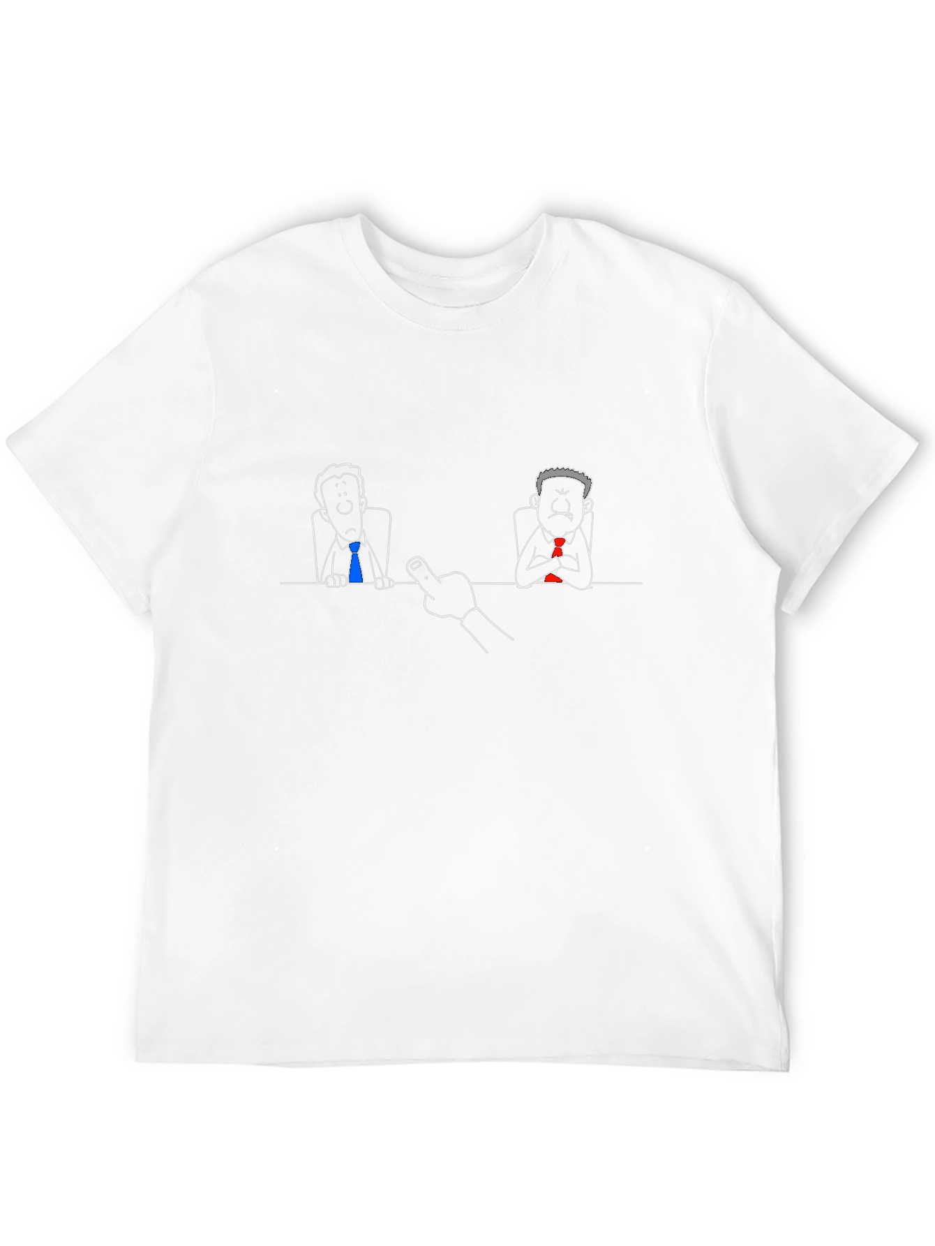 Funny Middle Finger Graphic Tee - Black T-Shirt