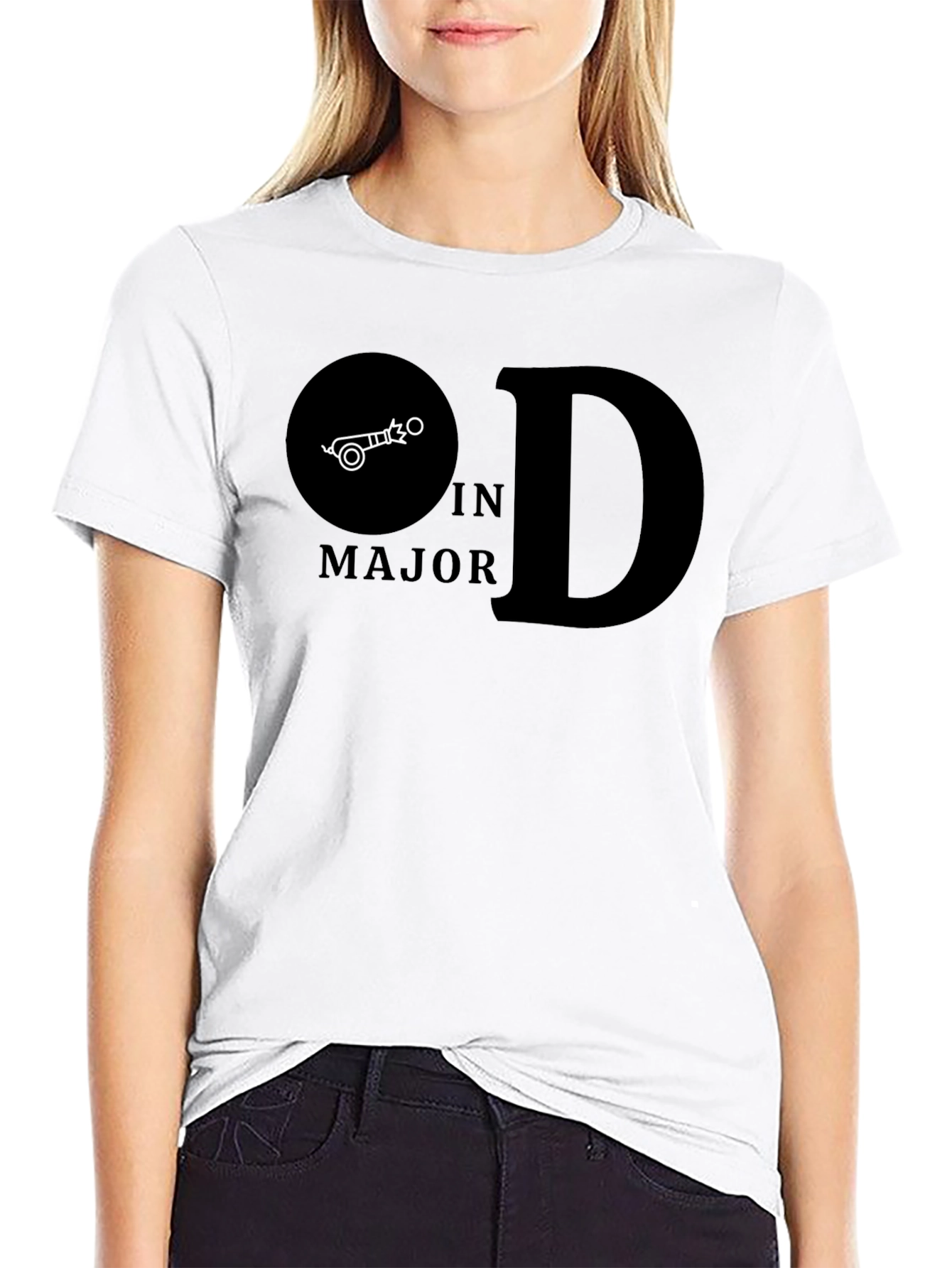 Cannon D Major Black Graphic Tee
