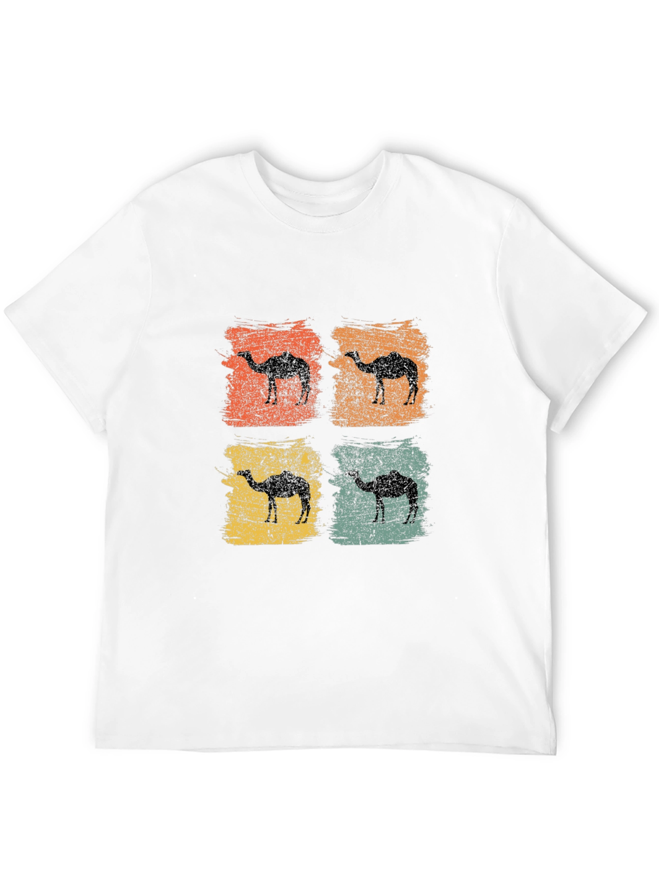 Retro Camel Silhouette T-Shirt