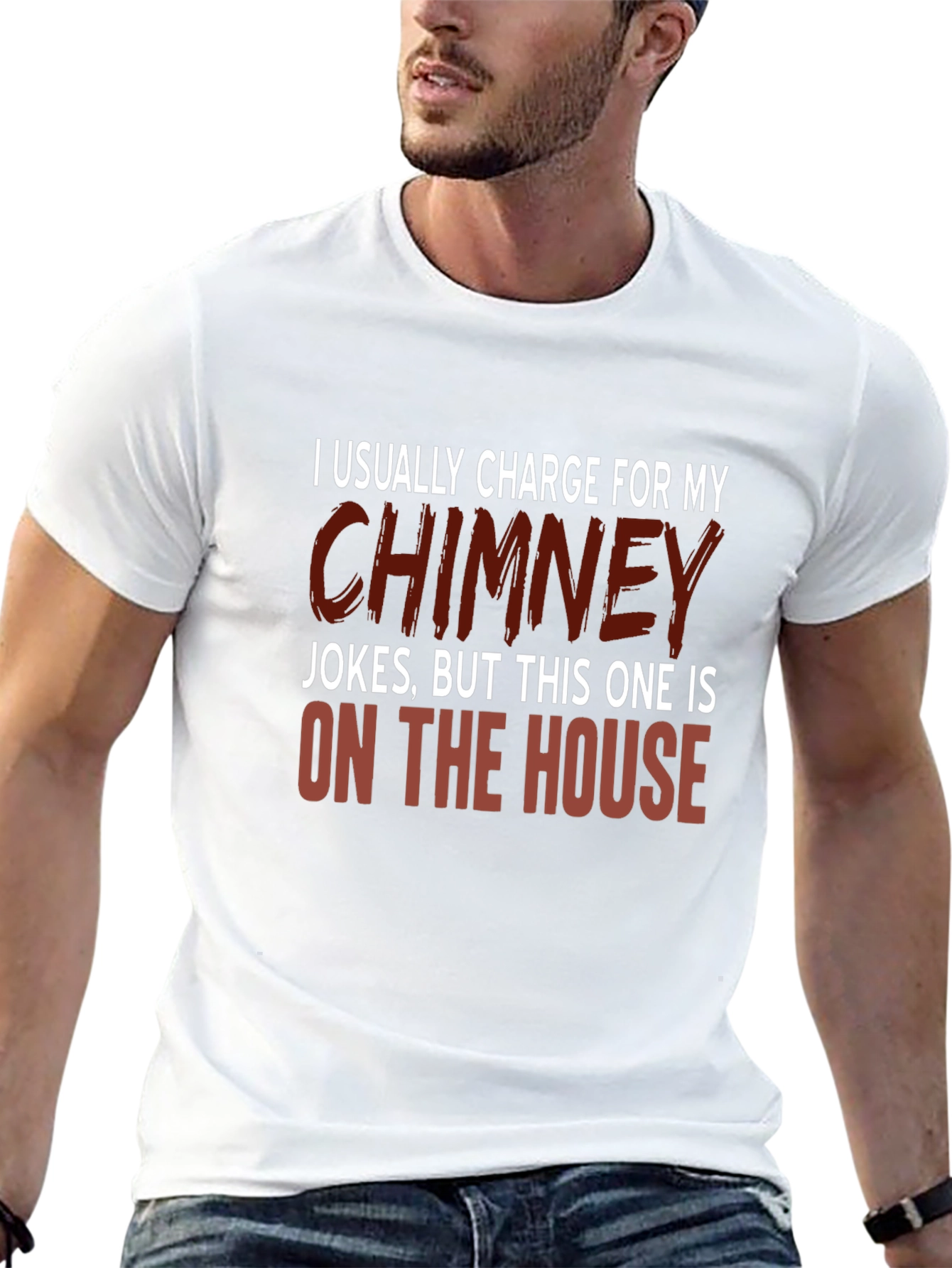 Chimney Jokes T-Shirt - Funny Humor Tee