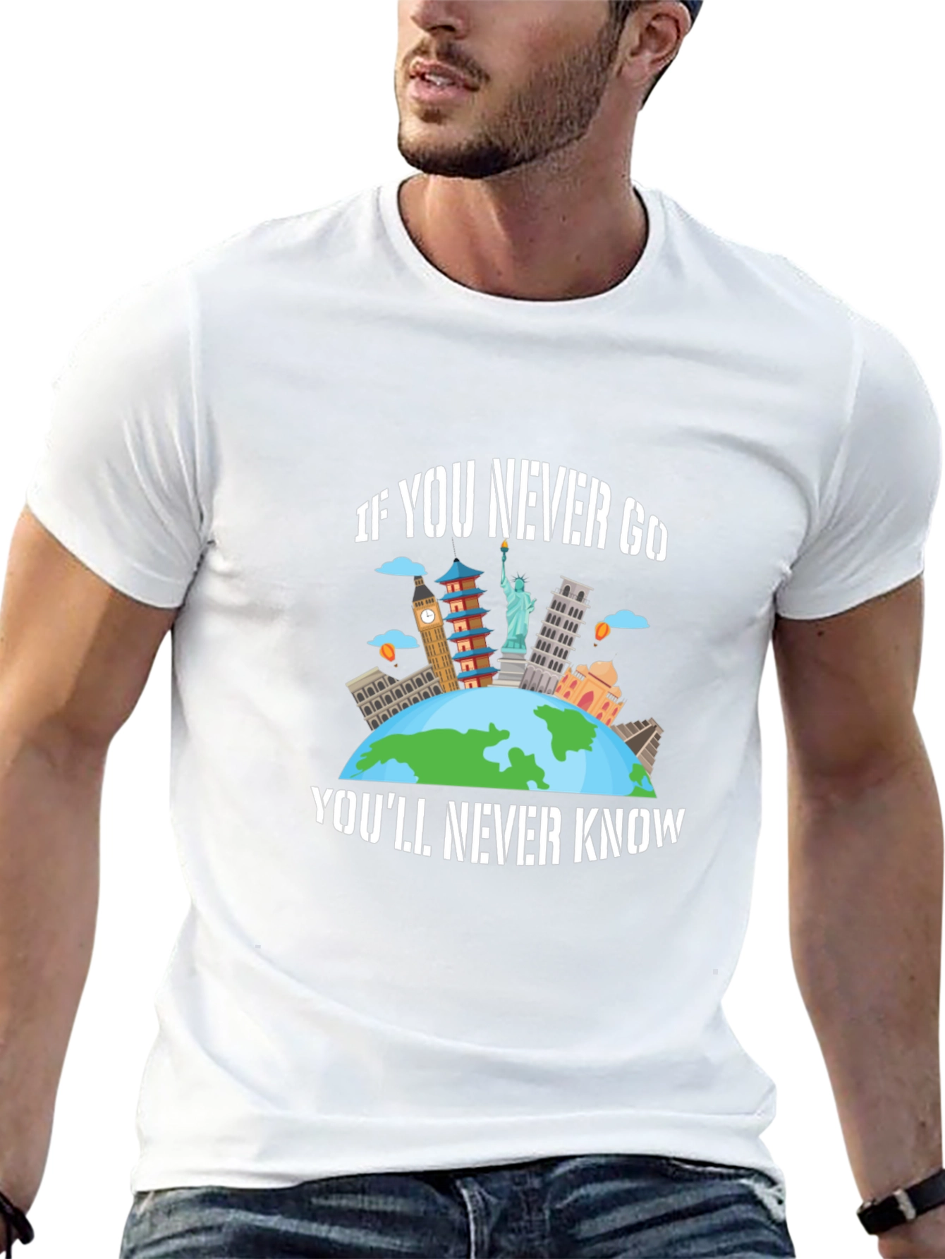 Travel the World T-Shirt - Adventure Awaits