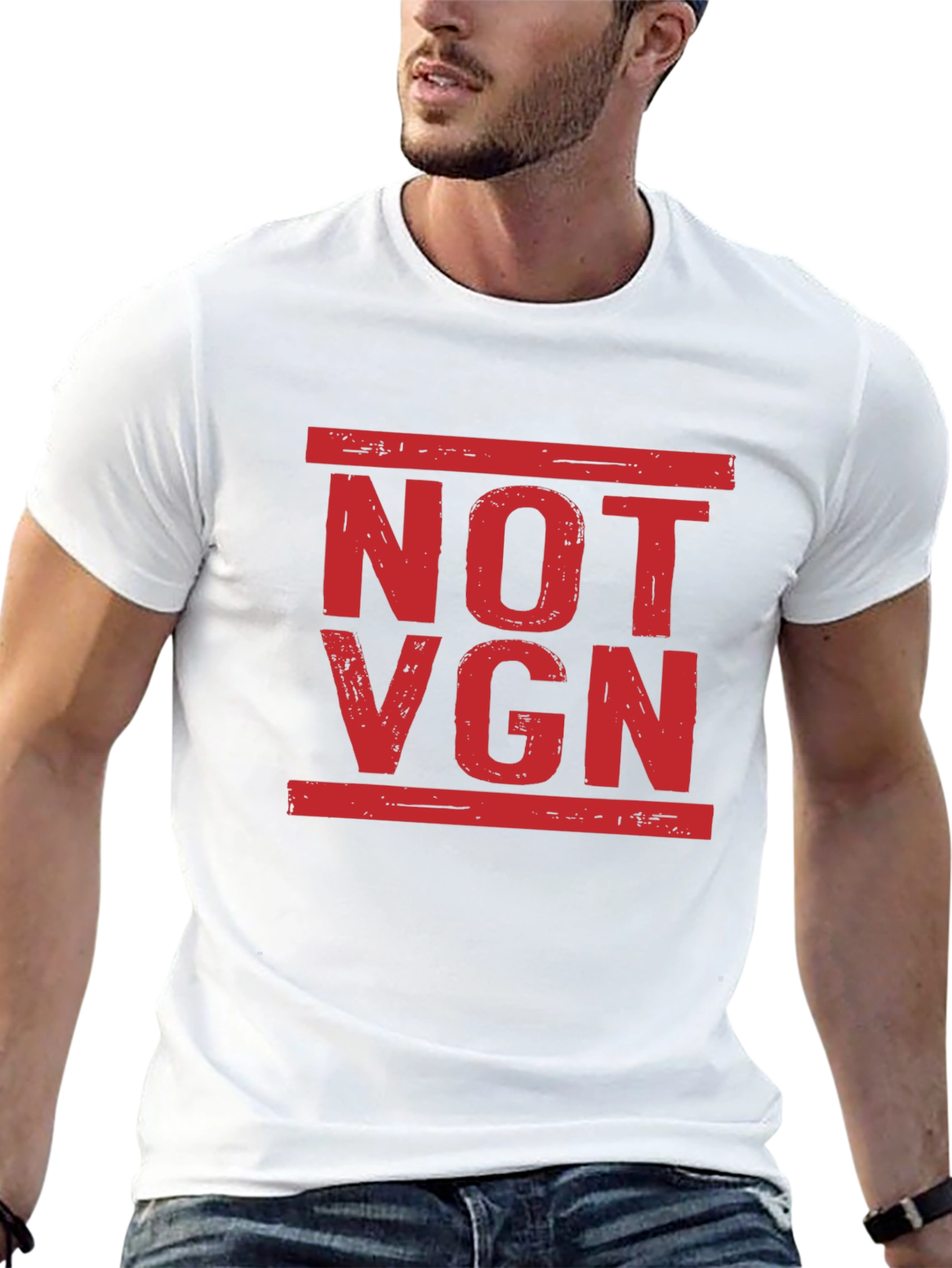 NOT VGN Statement T-Shirt - Black