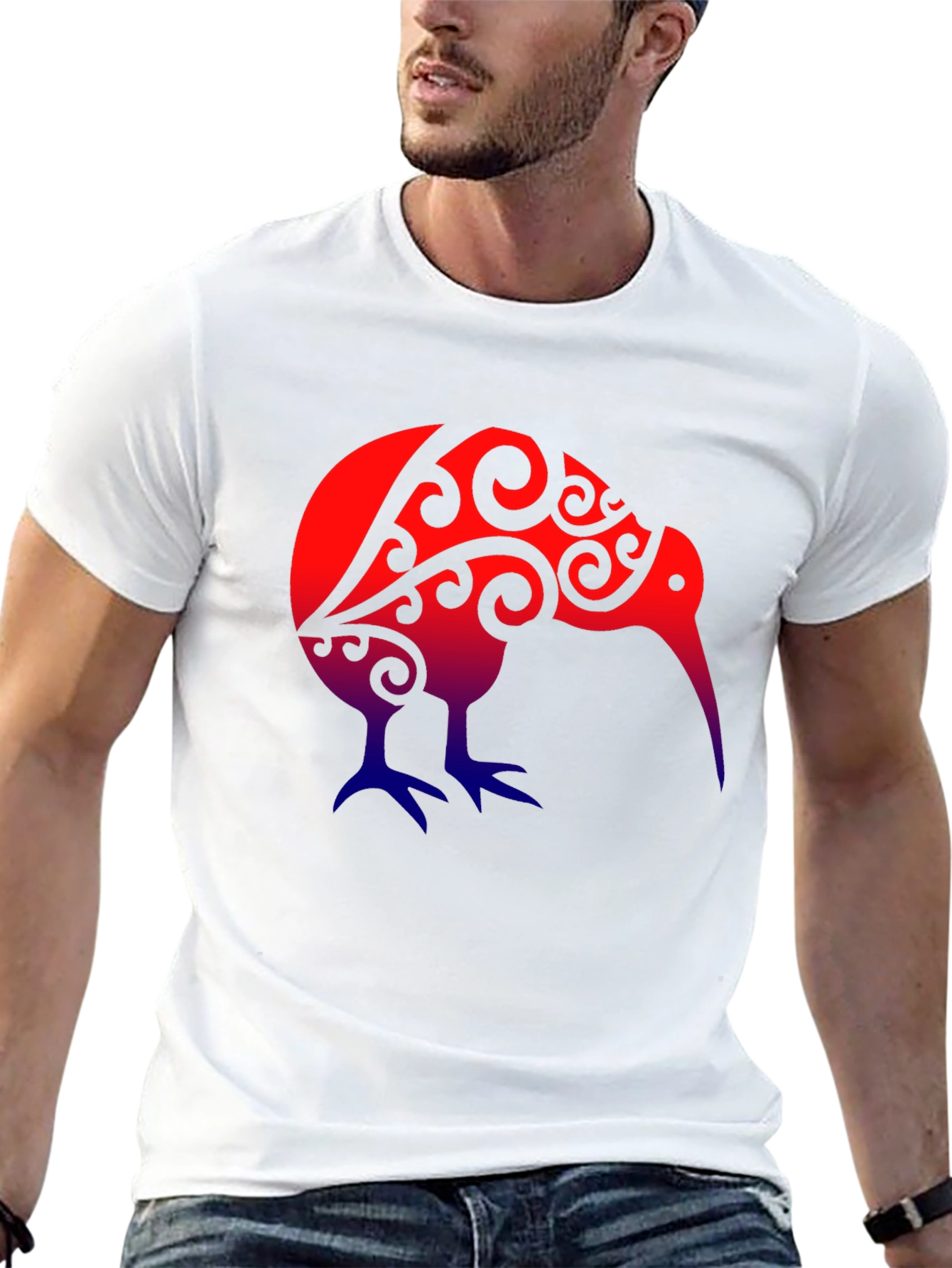 Kiwi Bird Graphic Tee - Cool Casual Style