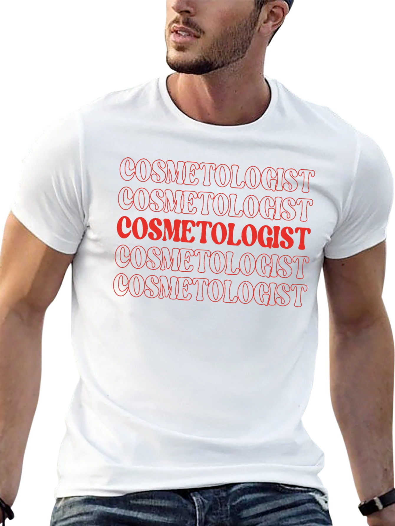 Cosmetologist Retro Graphic T-Shirt