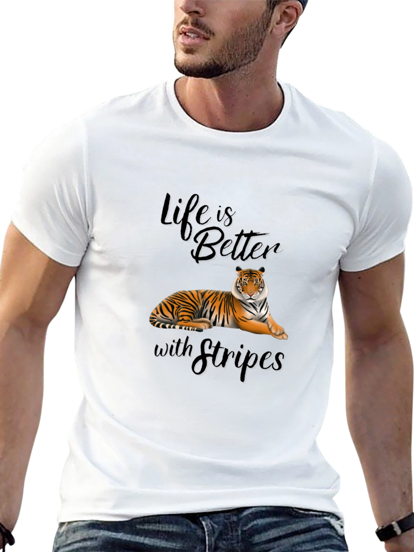 Life is Better with Stripes T-Shirt