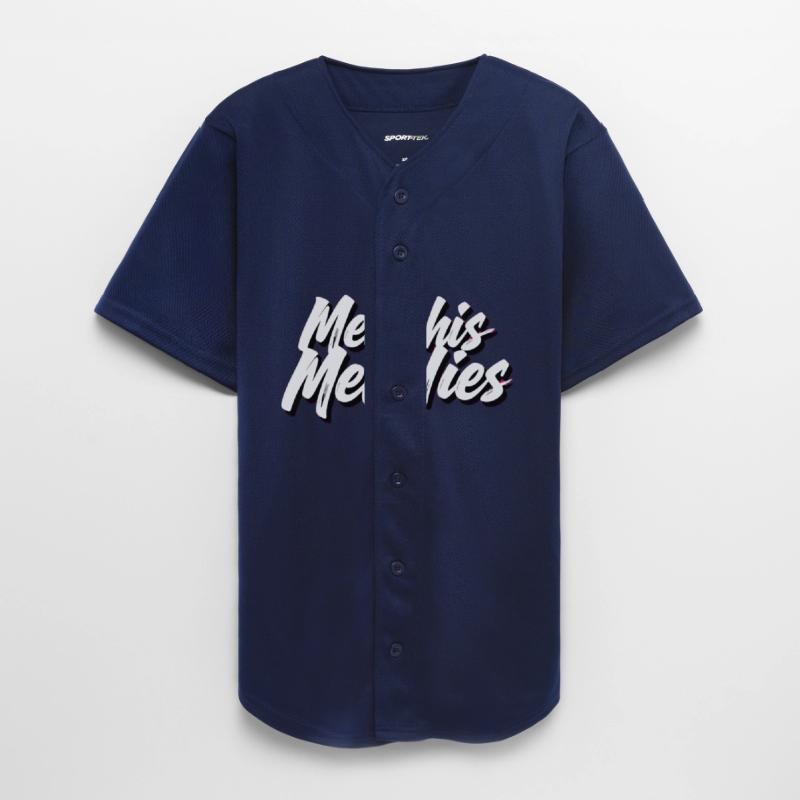 Memphis Melodies Logo - Stylish White and Pink Ret