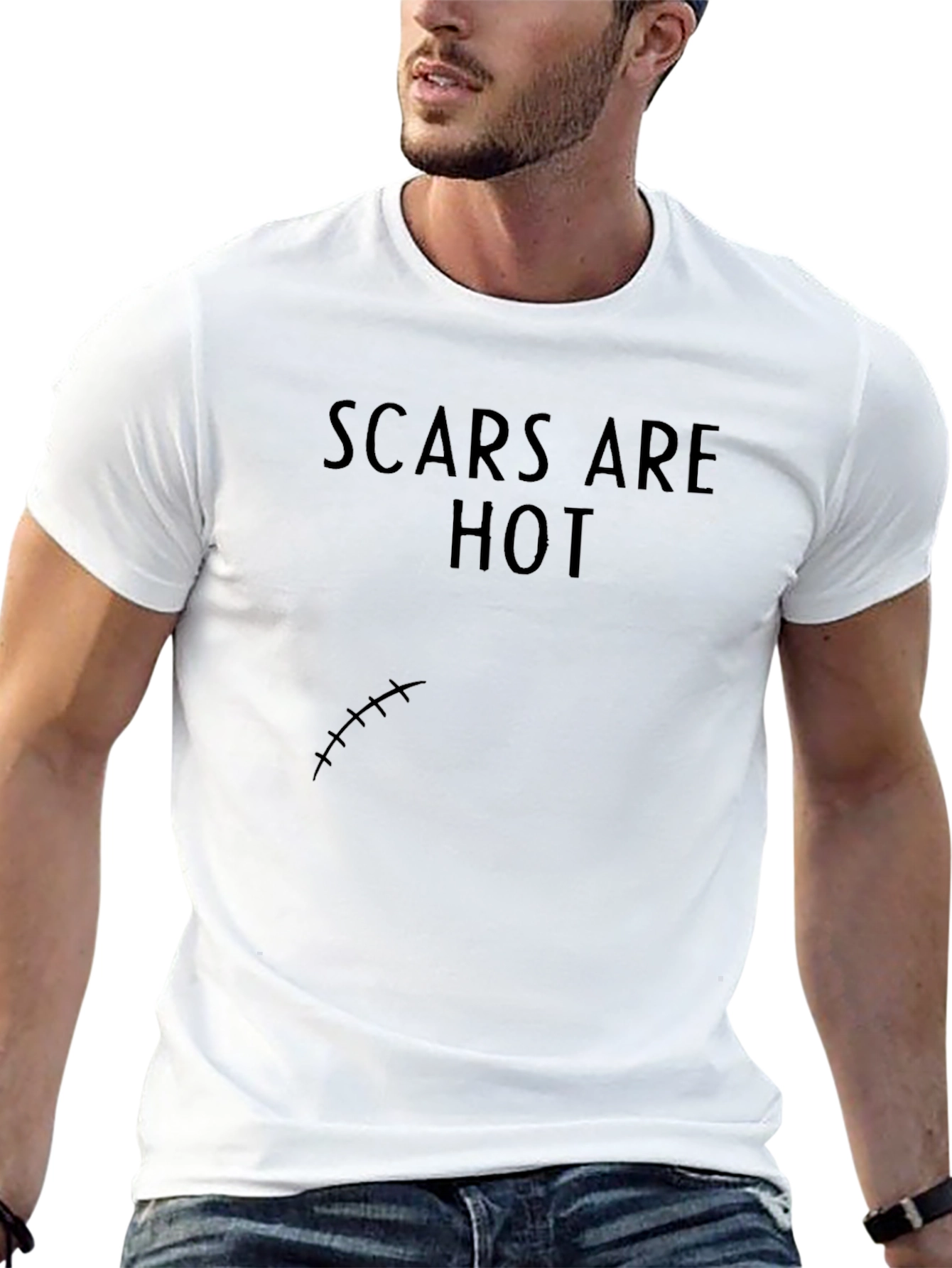 Scars Are Hot Graphic Tee