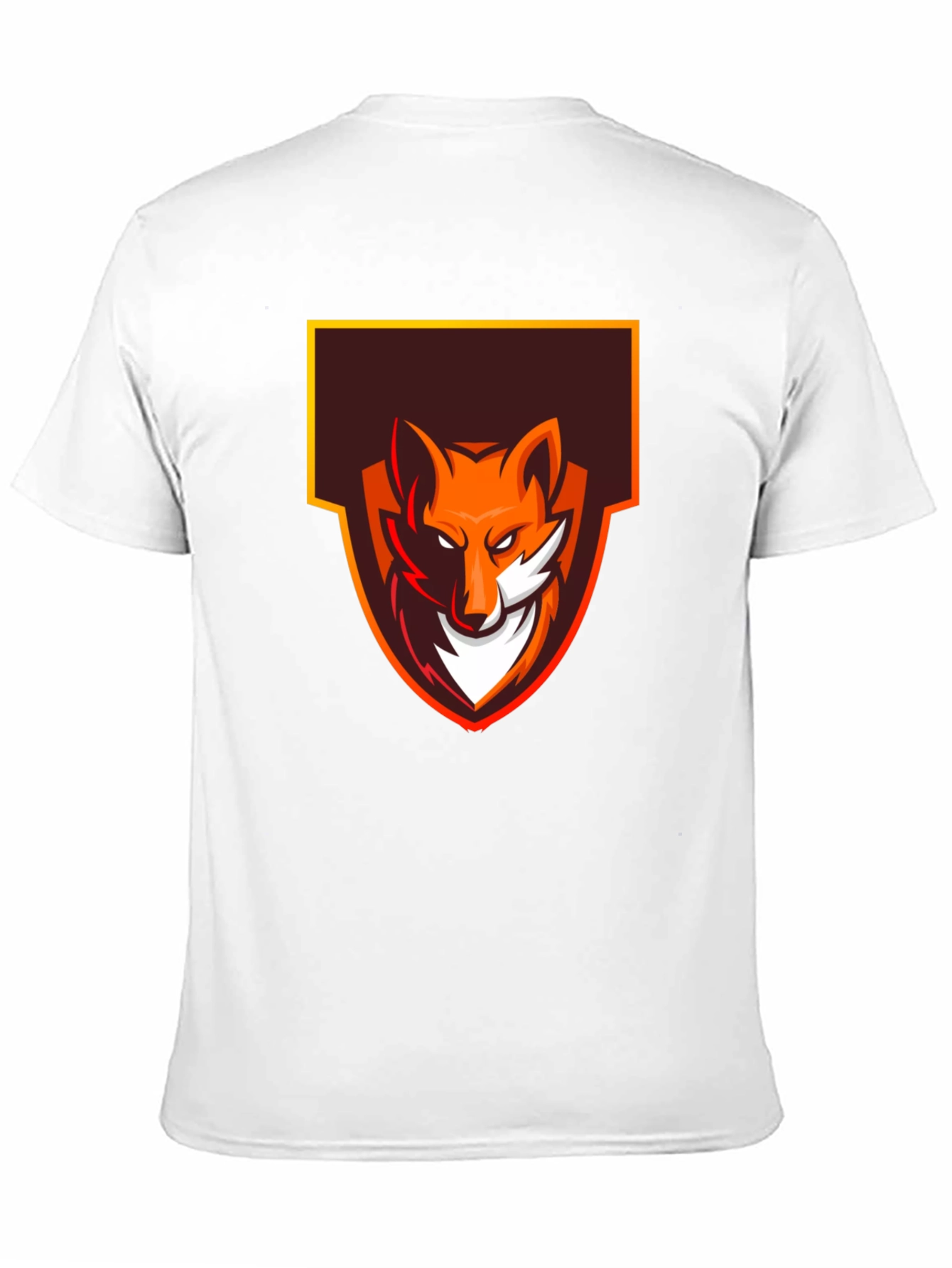Bold Fox Graphic Tee - Black