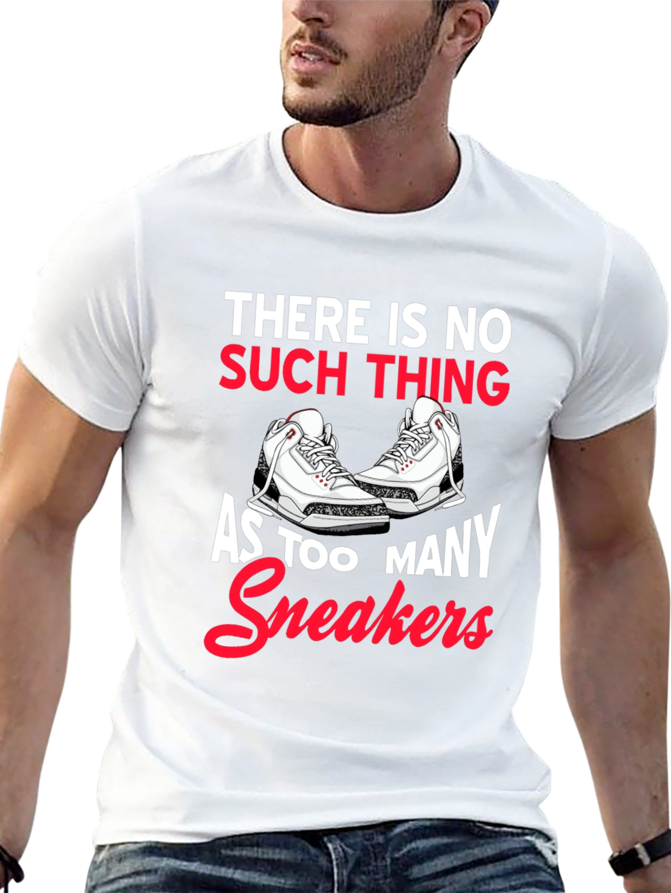 Funny Sneaker Lover T-Shirt - Too Many Sneakers