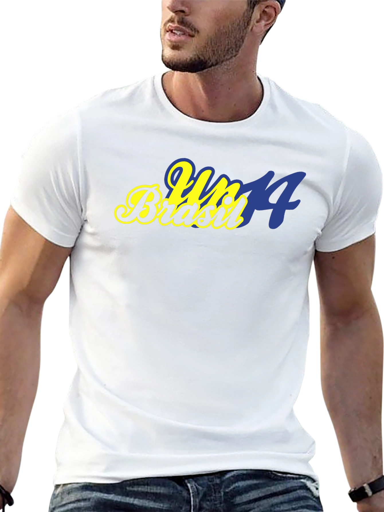 Brasil Soccer Fan T-Shirt - Soft Cotton Tee