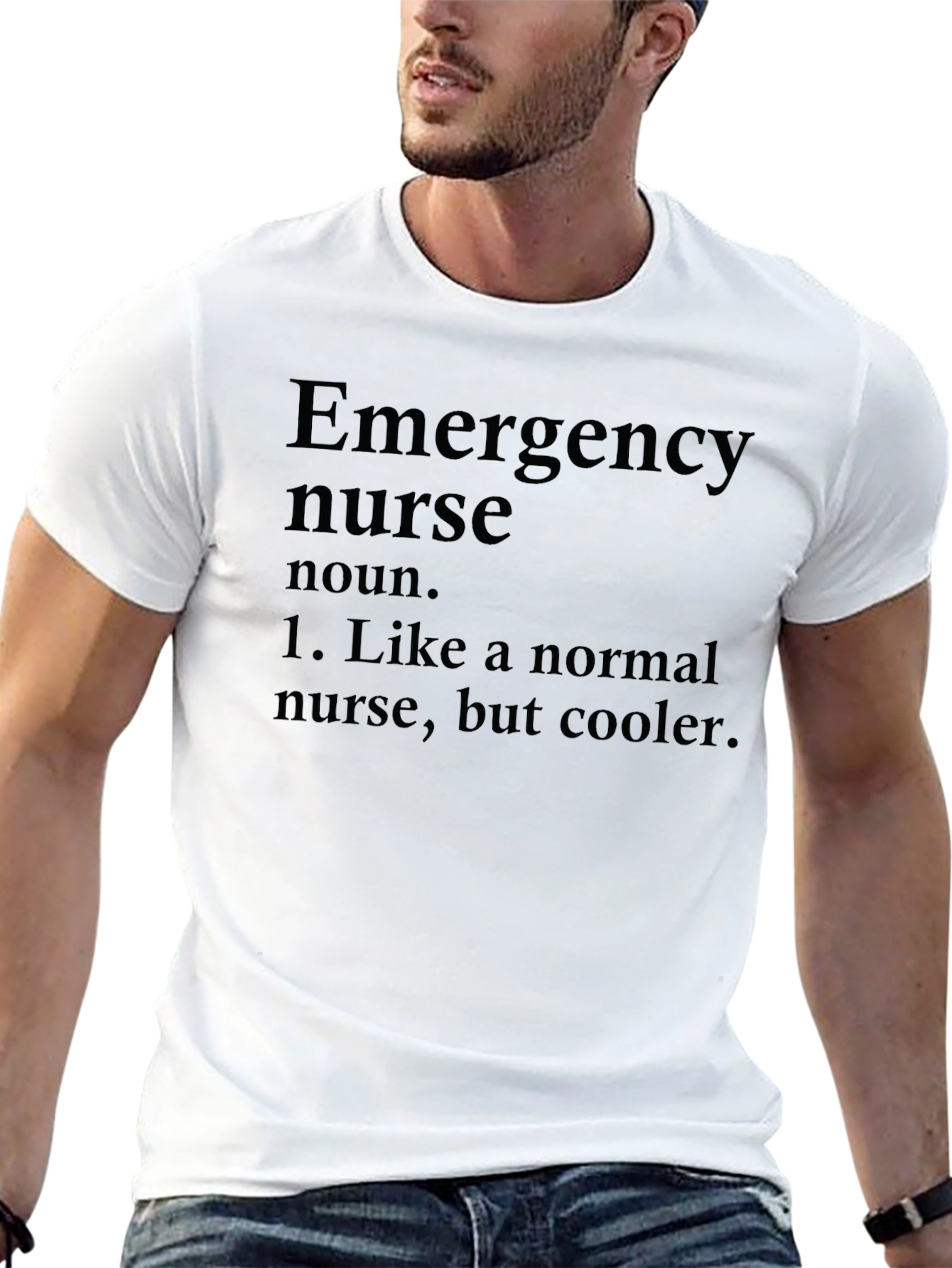 Emergency Nurse Definition T-Shirt - Cool Nurse Tee