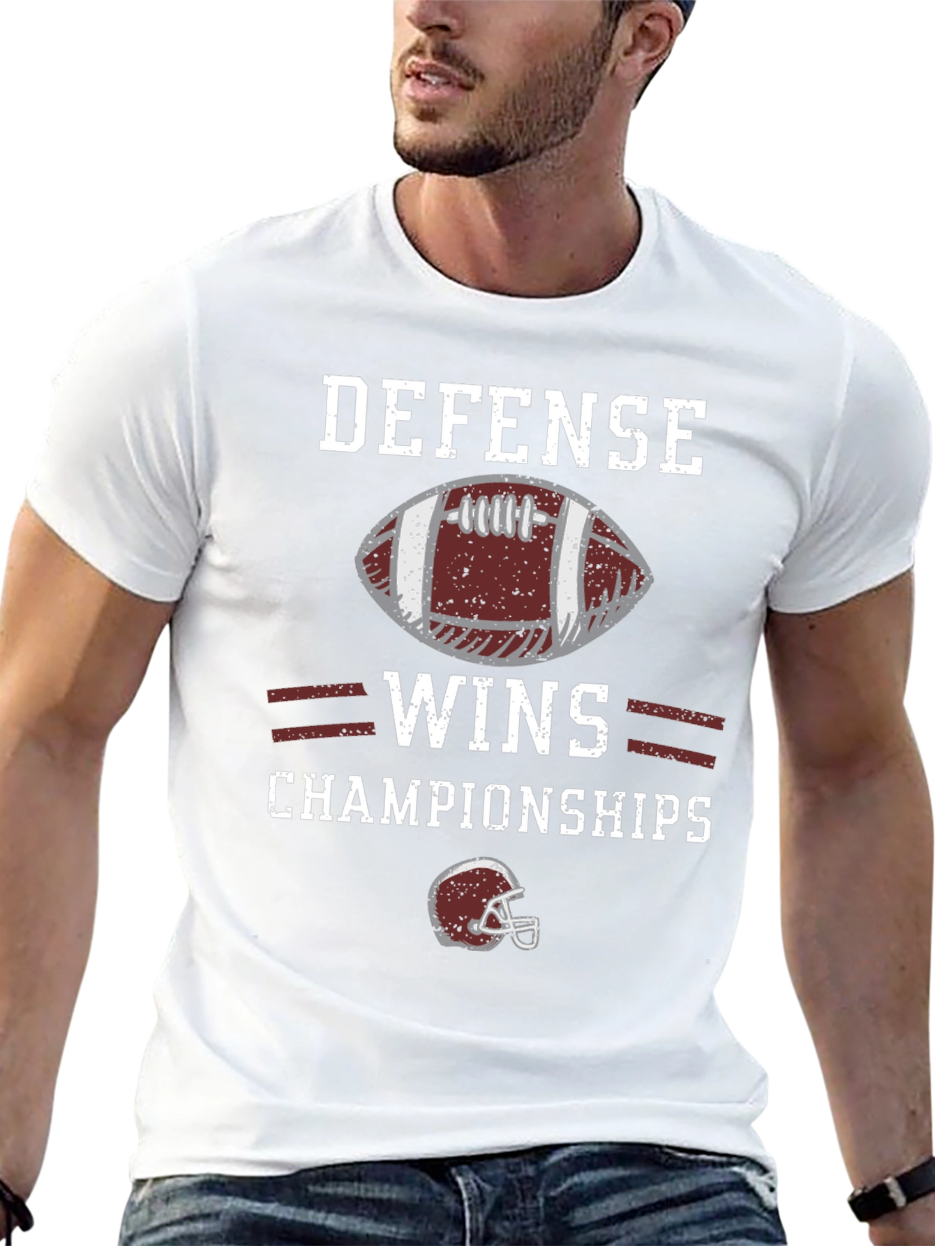 Defense Wins Championships Graphic T-Shirt