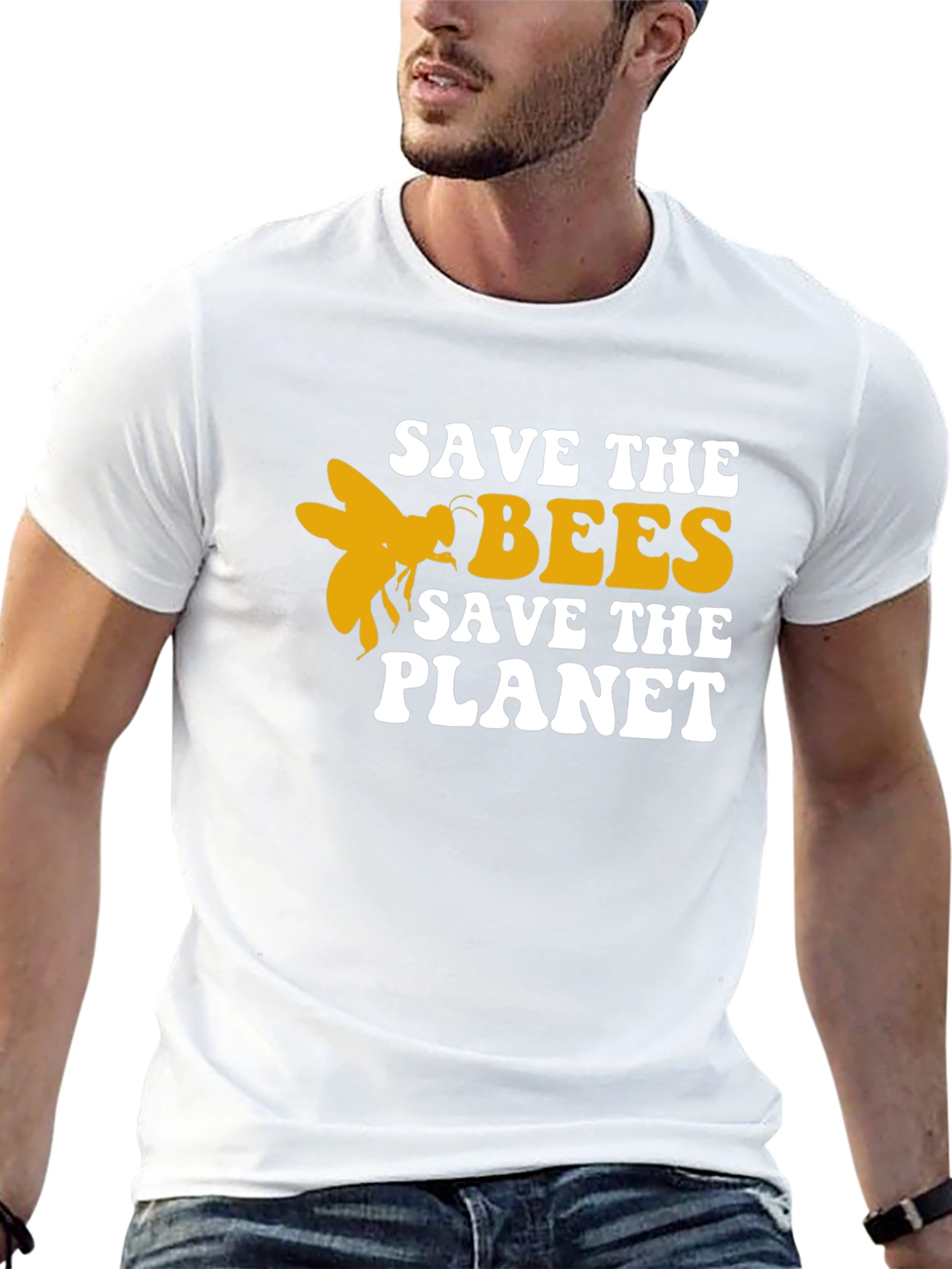 Save the Bees T-Shirt - Protect Our Planet