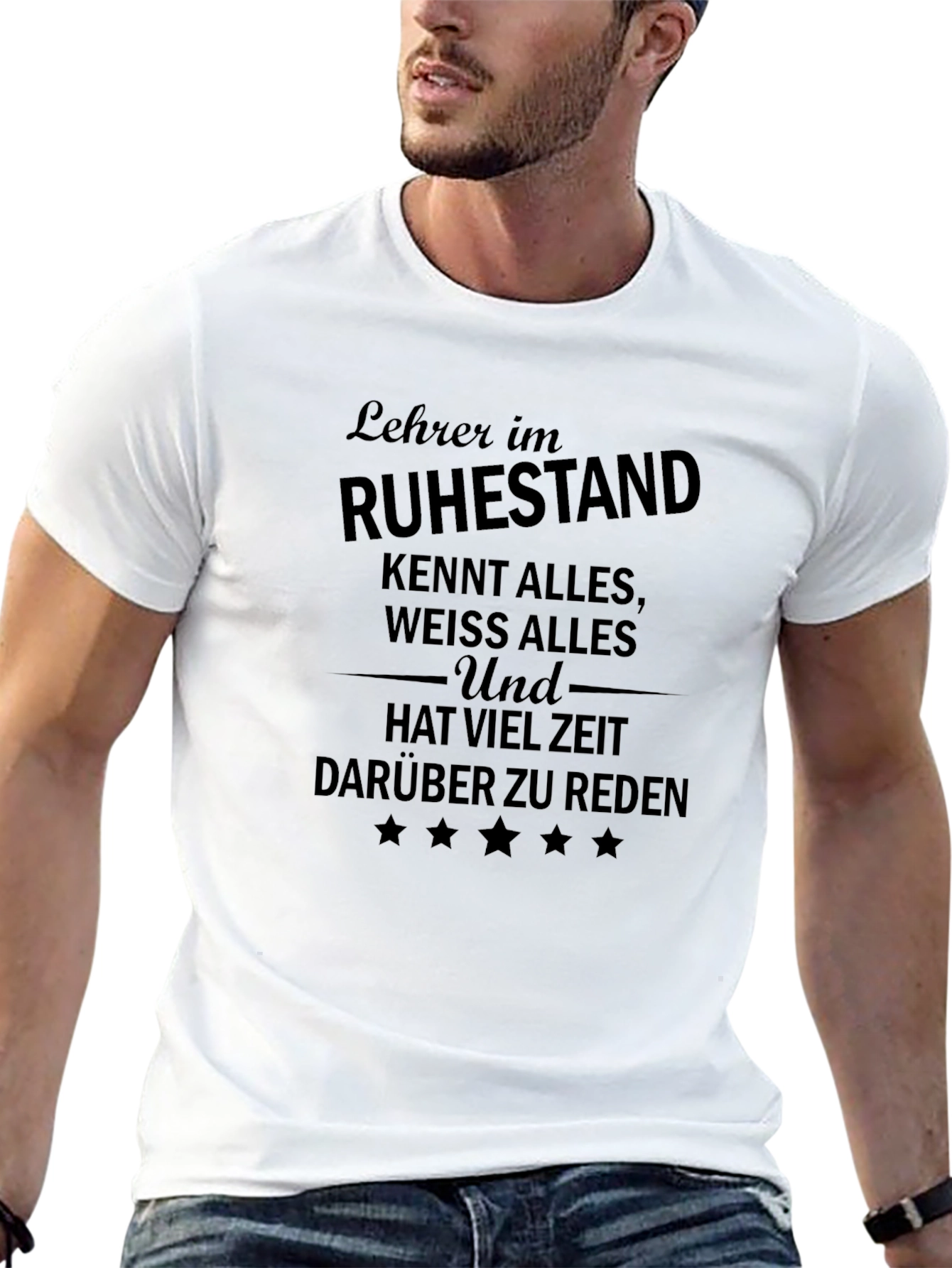 Retired Teacher T-Shirt - Ruhestand Design